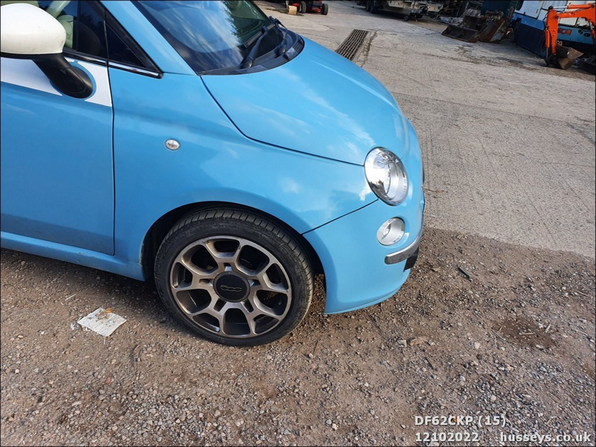 12/62 FIAT 500 LOUNGE RHD - 1242cc 3dr Hatchback (Blue, 62k) - Image 15 of 42