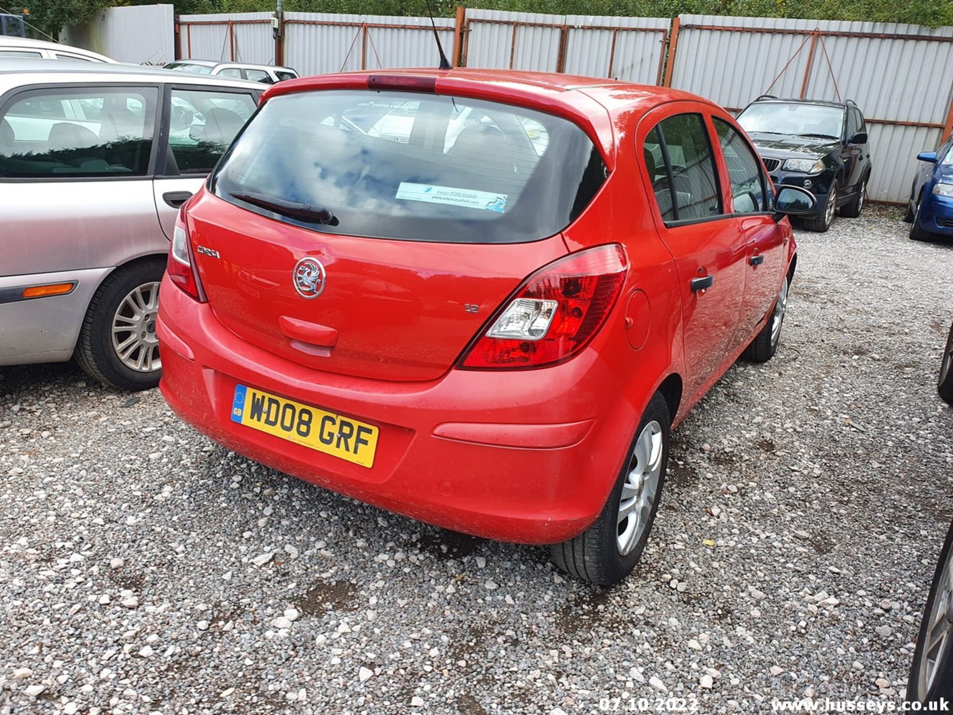 08/08 VAUXHALL CORSA BREEZE - 1229cc 5dr Hatchback (Red, 70k) - Image 12 of 27