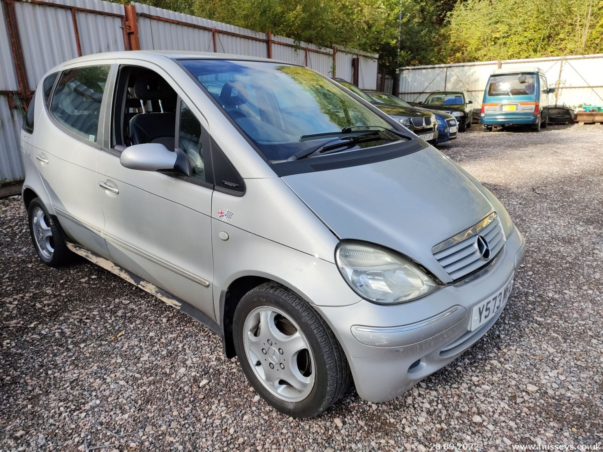 2001 MERCEDES A160 AVANTGARDE AUTO - 1598cc 5dr Hatchback (Silver)