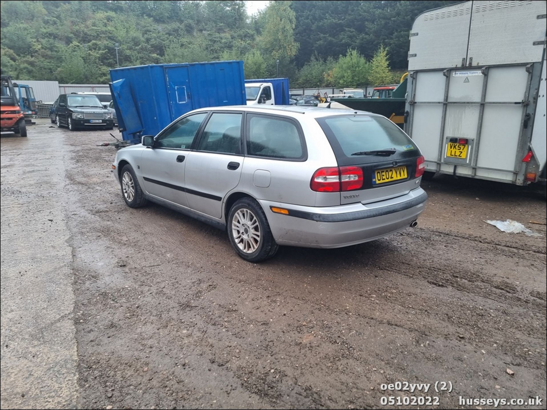 02/02 VOLVO V40 S - 1783cc 5dr Estate (Silver, 139k) - Image 2 of 21