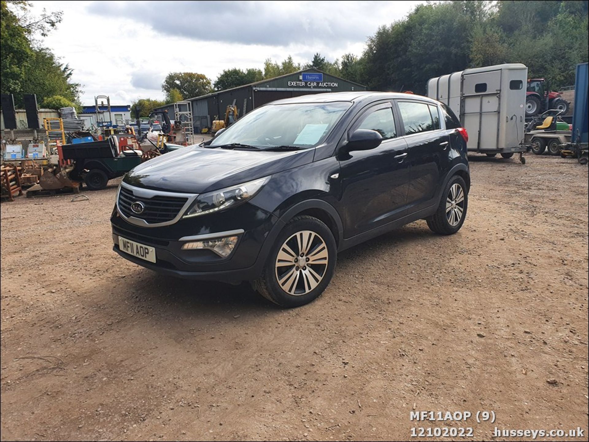 11/11 KIA SPORTAGE 1 CRDI - 1685cc 5dr Estate (Black, 135k) - Image 9 of 38