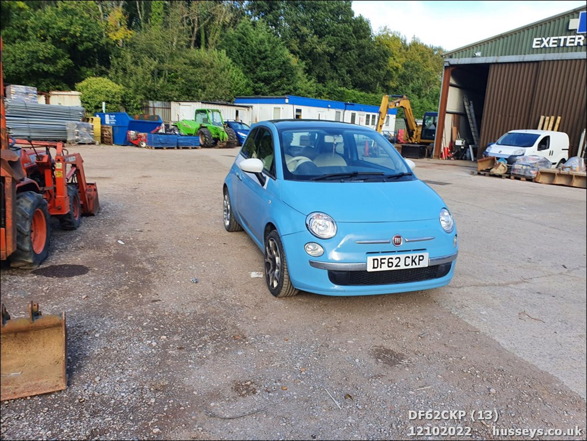 12/62 FIAT 500 LOUNGE RHD - 1242cc 3dr Hatchback (Blue, 62k) - Image 13 of 42