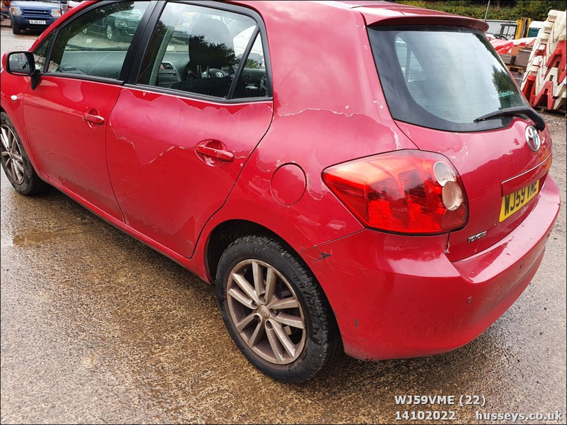 09/59 TOYOTA AURIS TR VALVEMATIC S-A - 1598cc 5dr Hatchback (Red, 183k) - Image 22 of 37