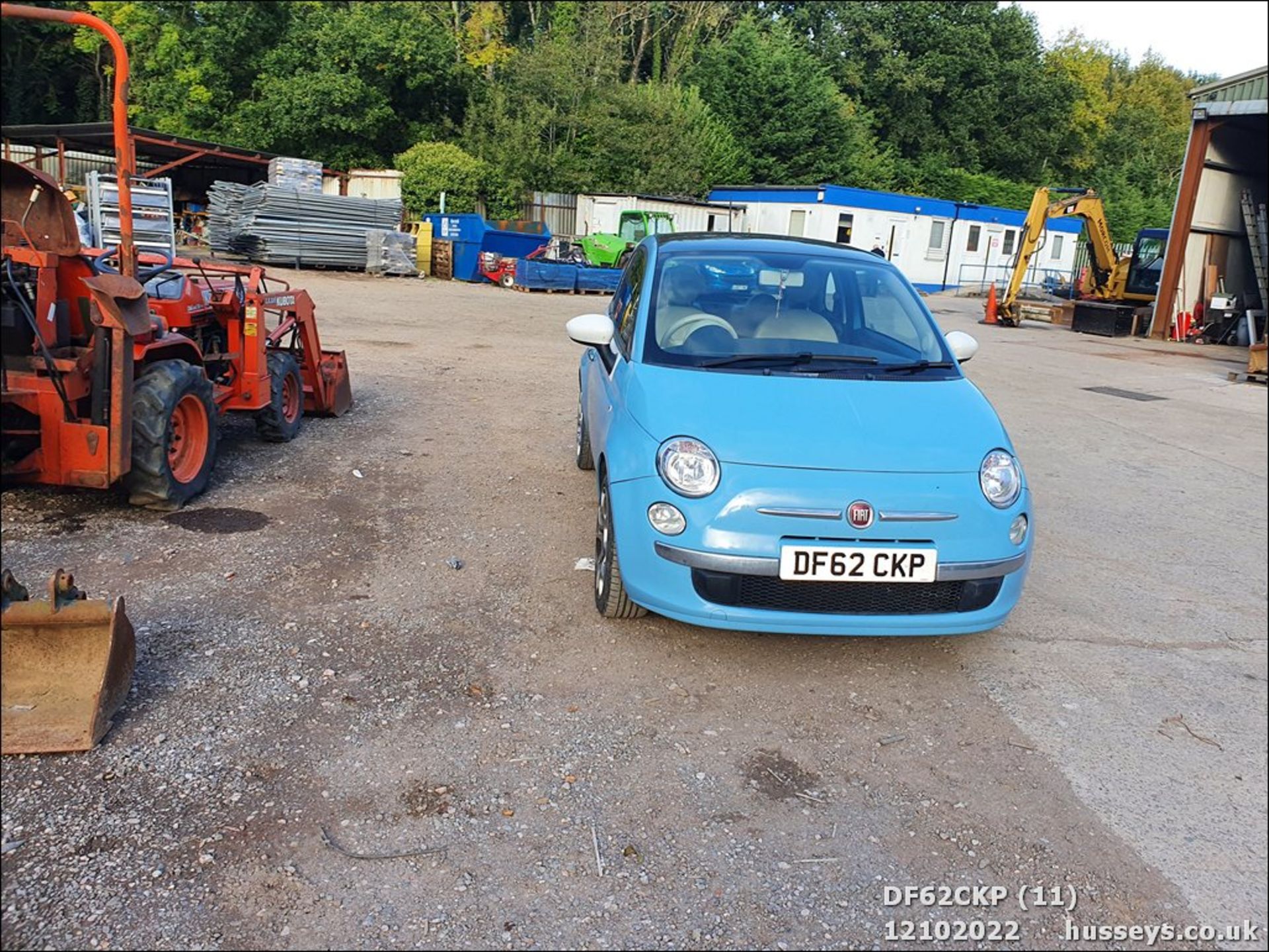 12/62 FIAT 500 LOUNGE RHD - 1242cc 3dr Hatchback (Blue, 62k) - Image 11 of 42