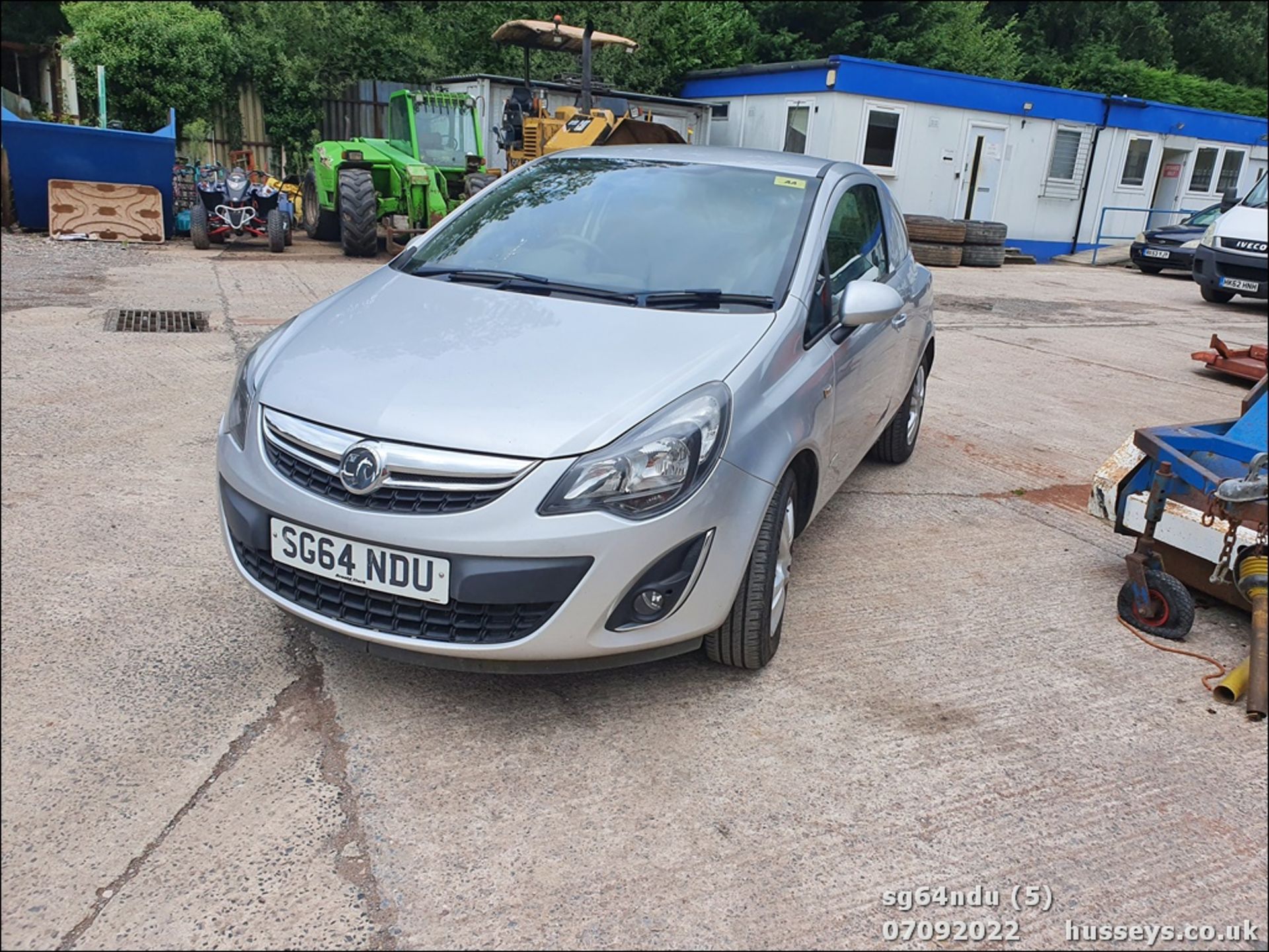 14/64 VAUXHALL CORSA SPORTIVE CDTI - 1248cc 3dr Van (Silver, 91k) - Image 6 of 20