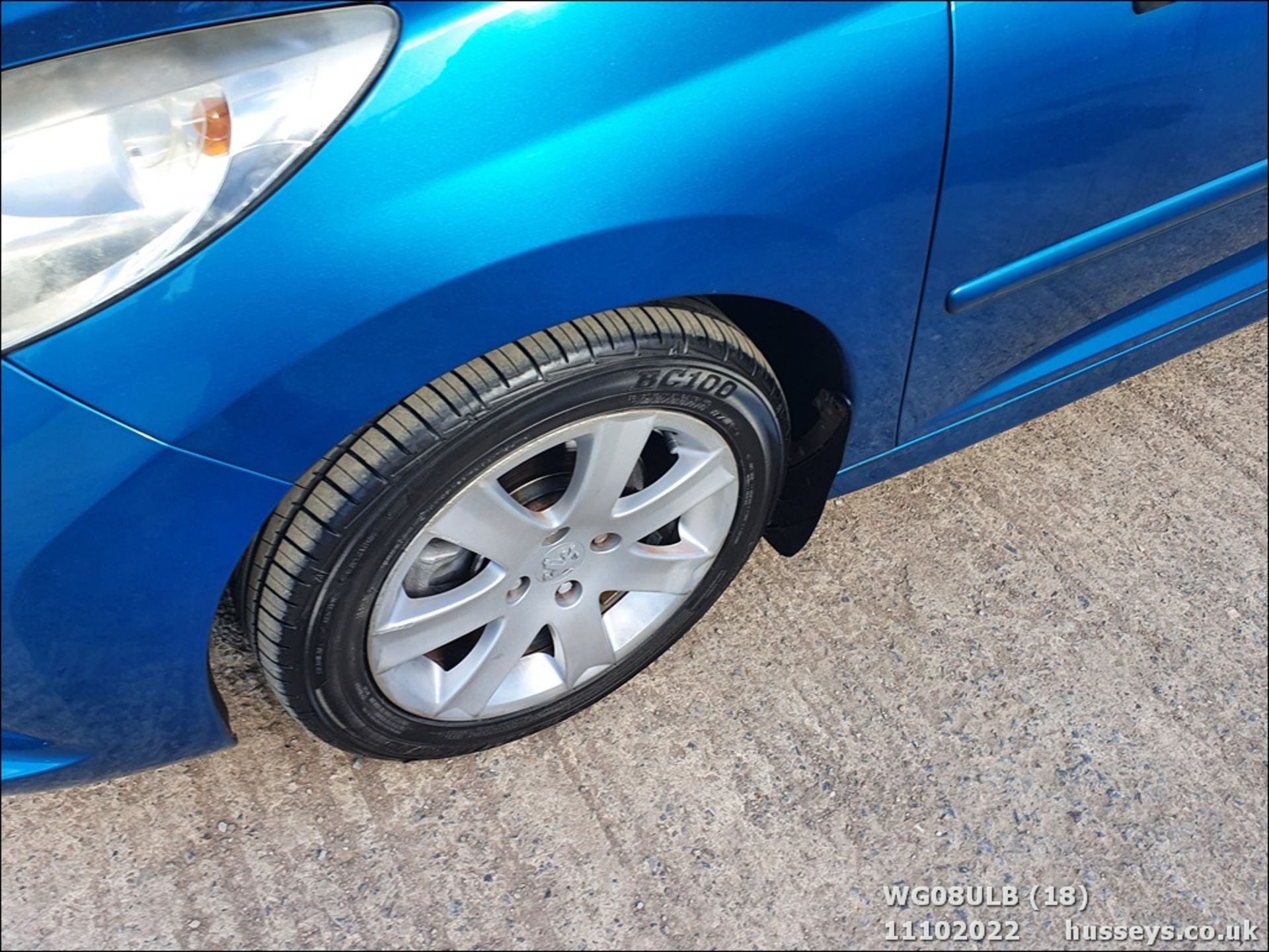 08/08 PEUGEOT 207 SPORT SW - 1598cc 5dr Estate (Blue, 91k) - Image 18 of 23