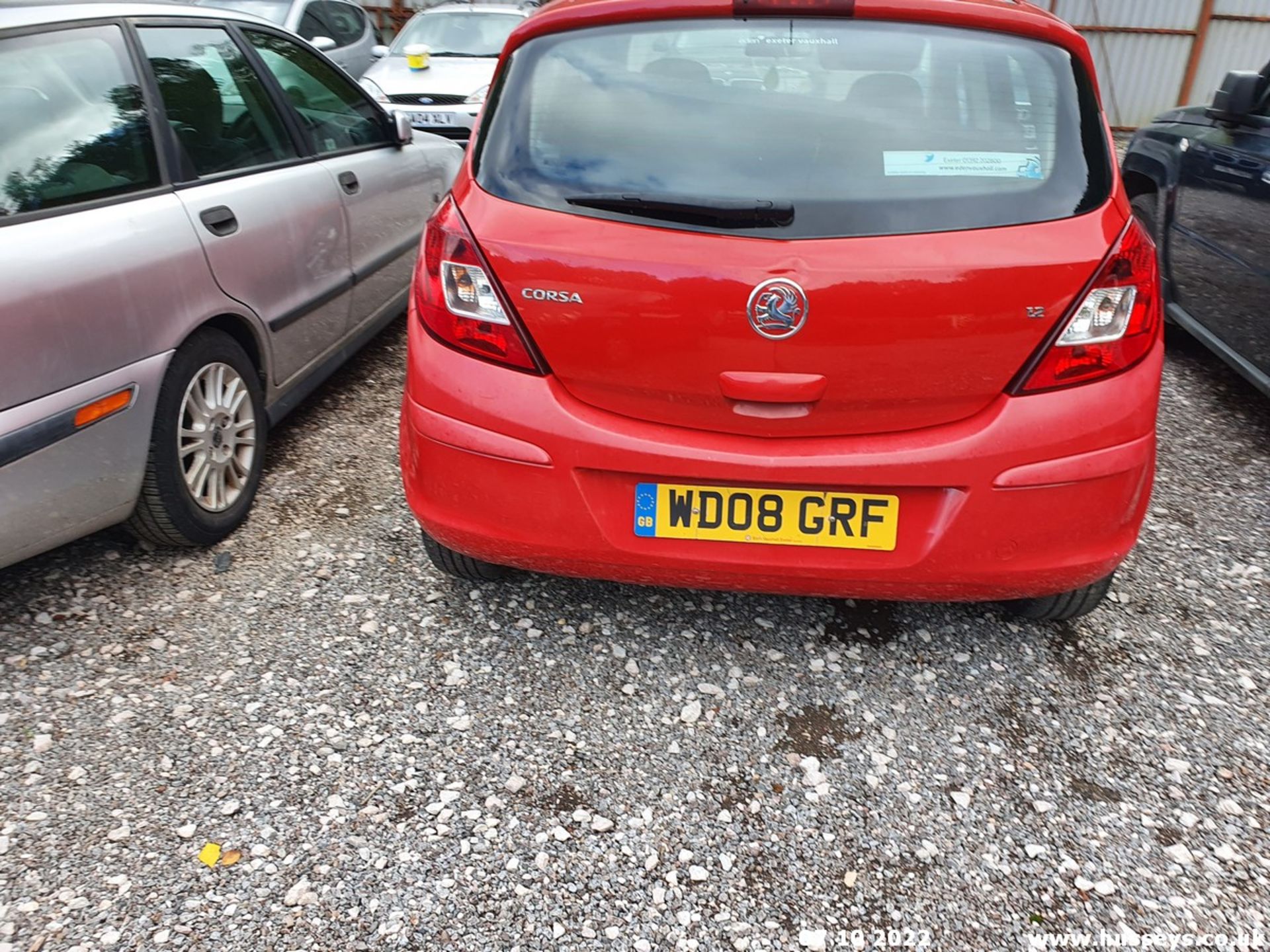 08/08 VAUXHALL CORSA BREEZE - 1229cc 5dr Hatchback (Red, 70k) - Image 14 of 27