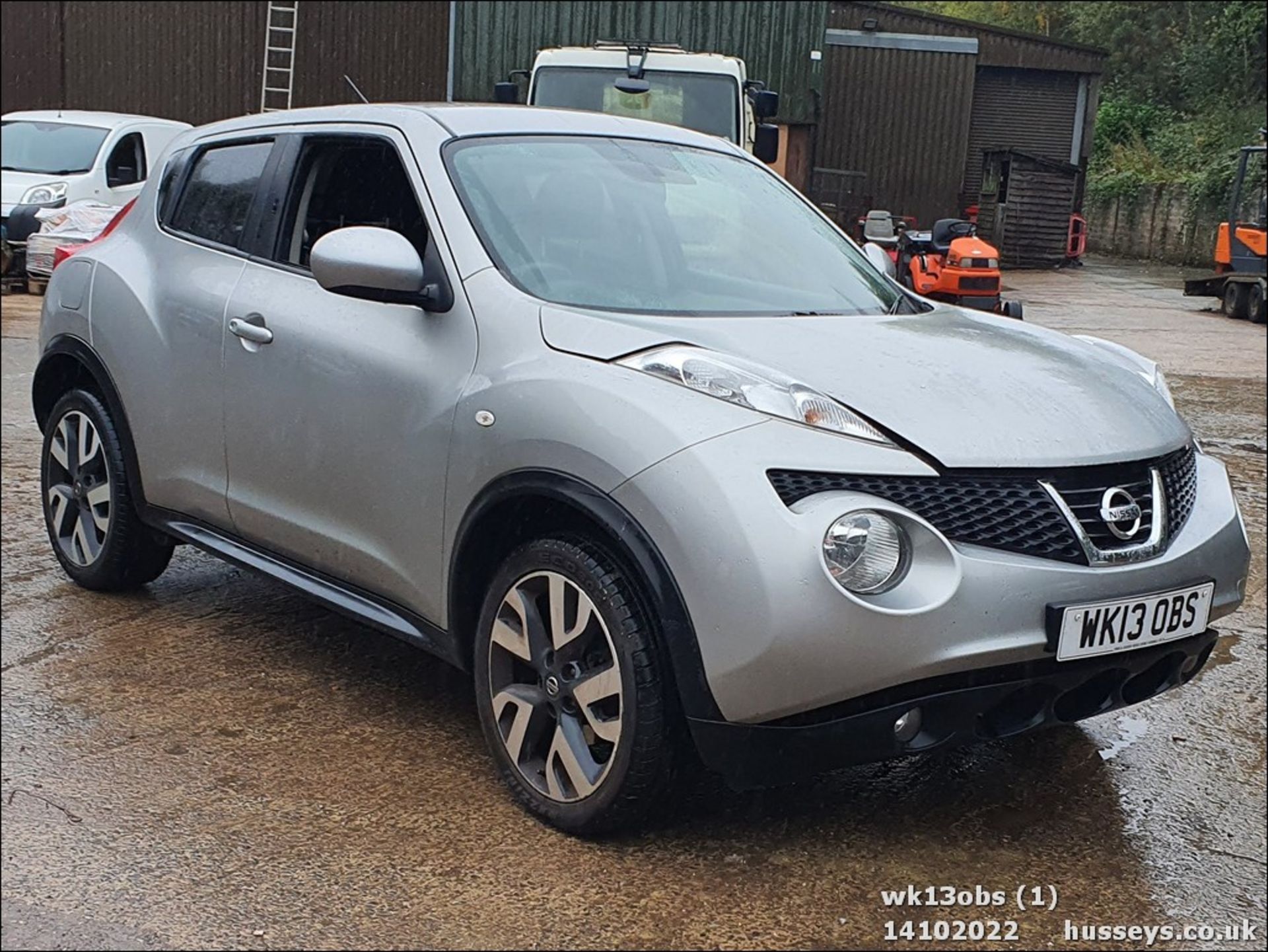 13/13 NISSAN JUKE ACENTA PREMIUM CVT - 1598cc 5dr Hatchback (Silver, 66k)