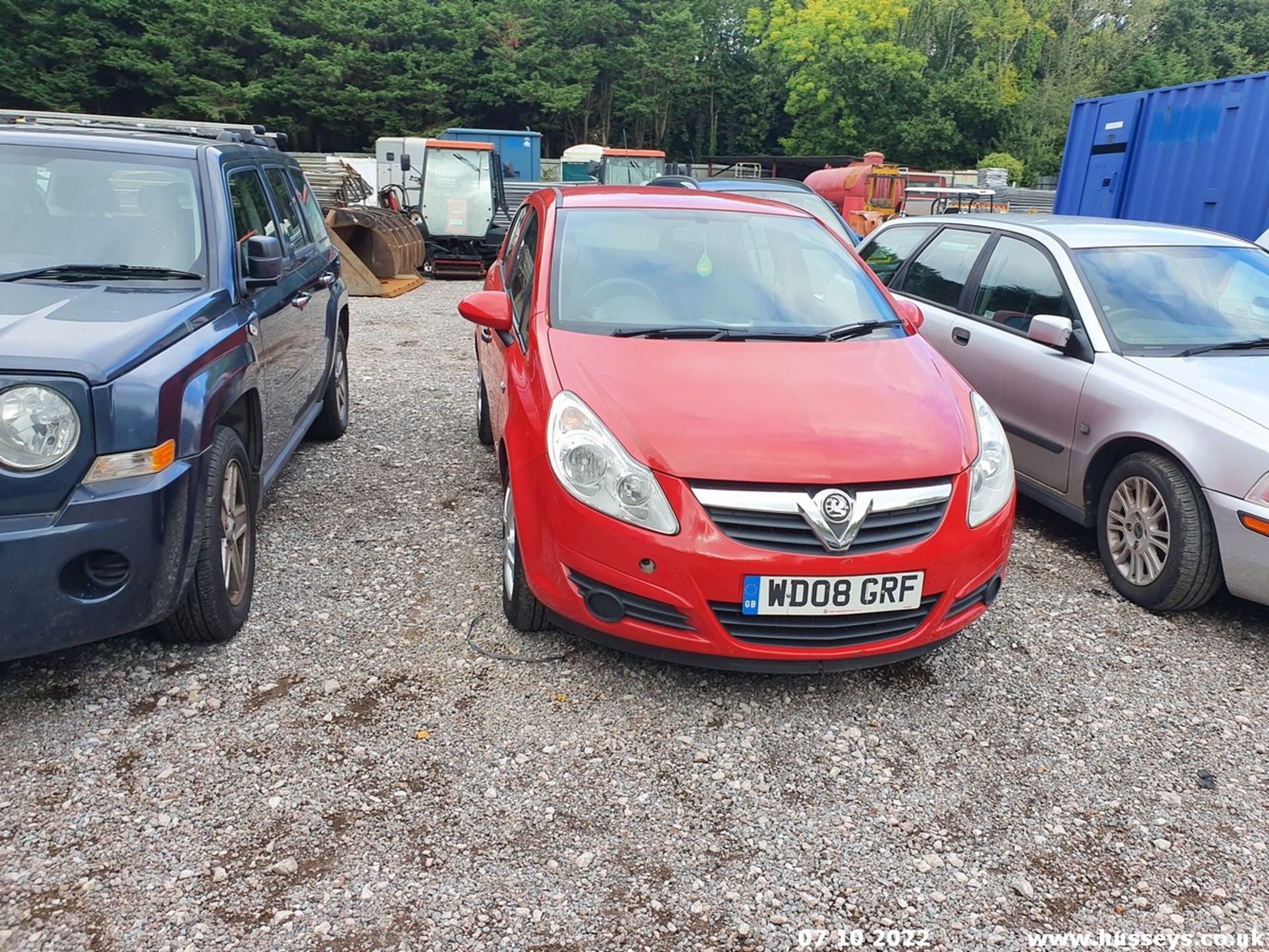 08/08 VAUXHALL CORSA BREEZE - 1229cc 5dr Hatchback (Red, 70k) - Image 5 of 27