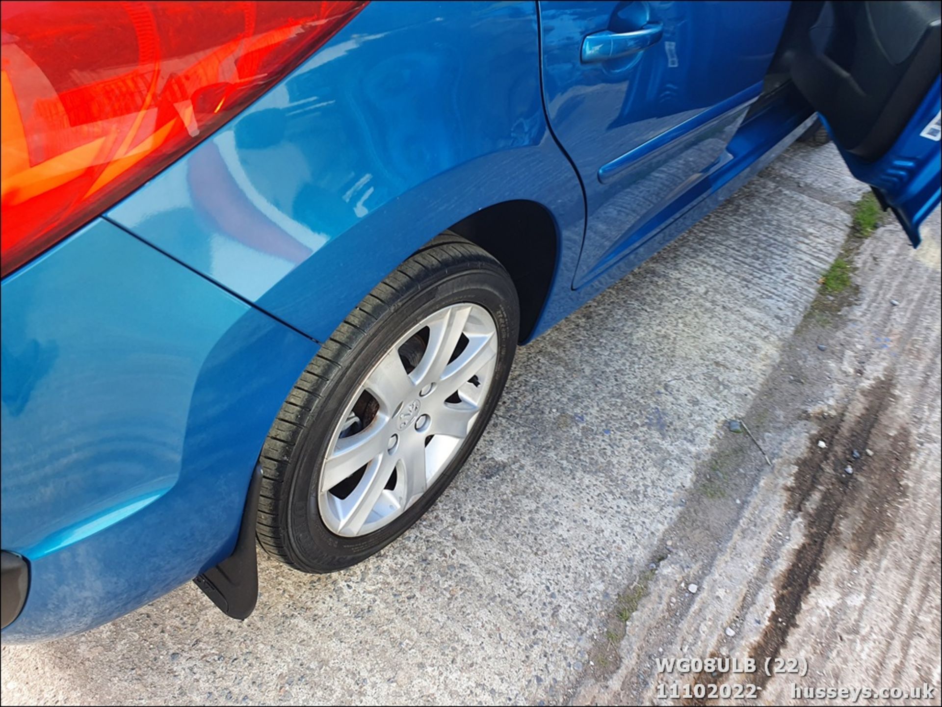 08/08 PEUGEOT 207 SPORT SW - 1598cc 5dr Estate (Blue, 91k) - Image 22 of 23