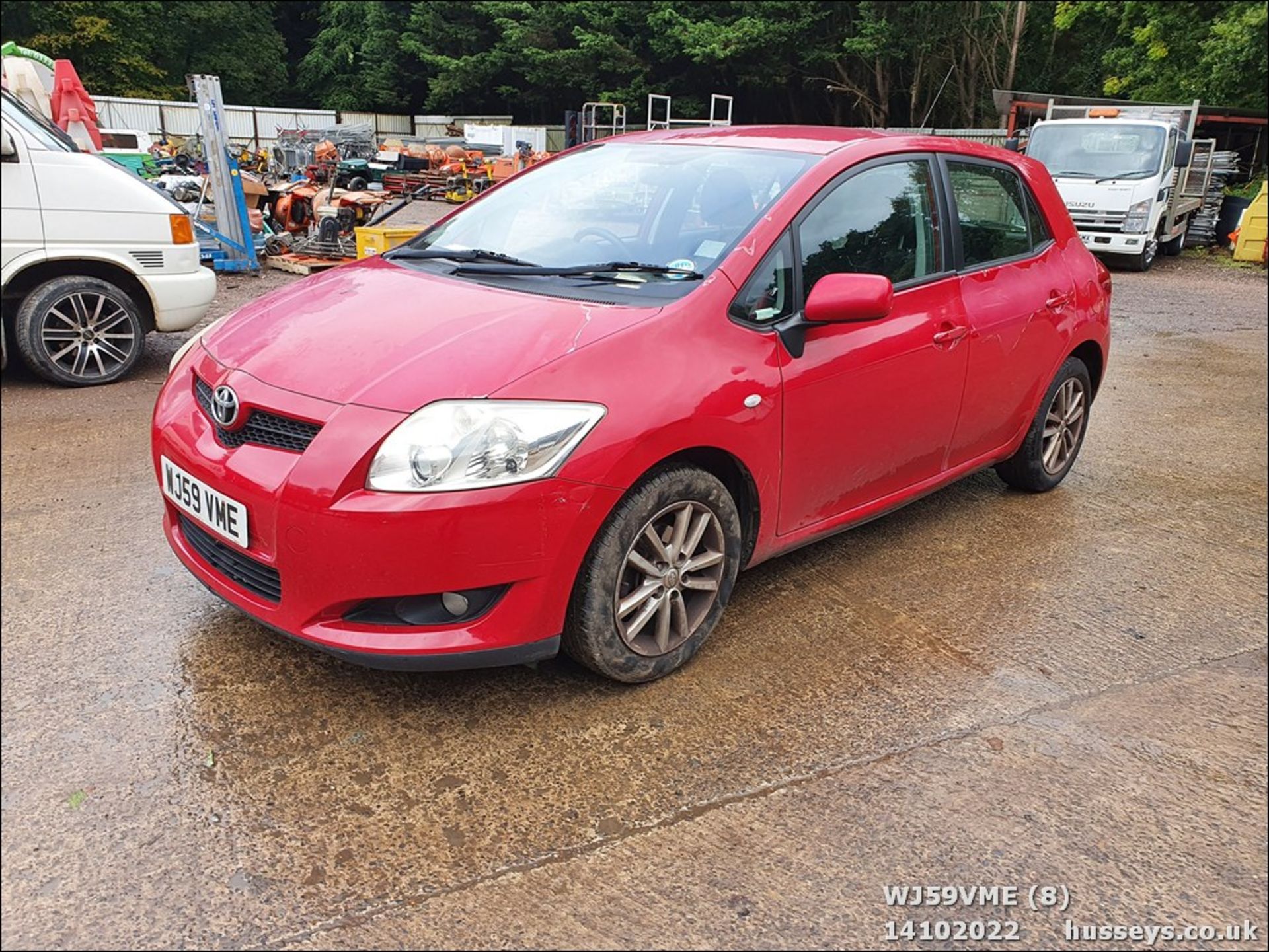 09/59 TOYOTA AURIS TR VALVEMATIC S-A - 1598cc 5dr Hatchback (Red, 183k) - Image 8 of 37