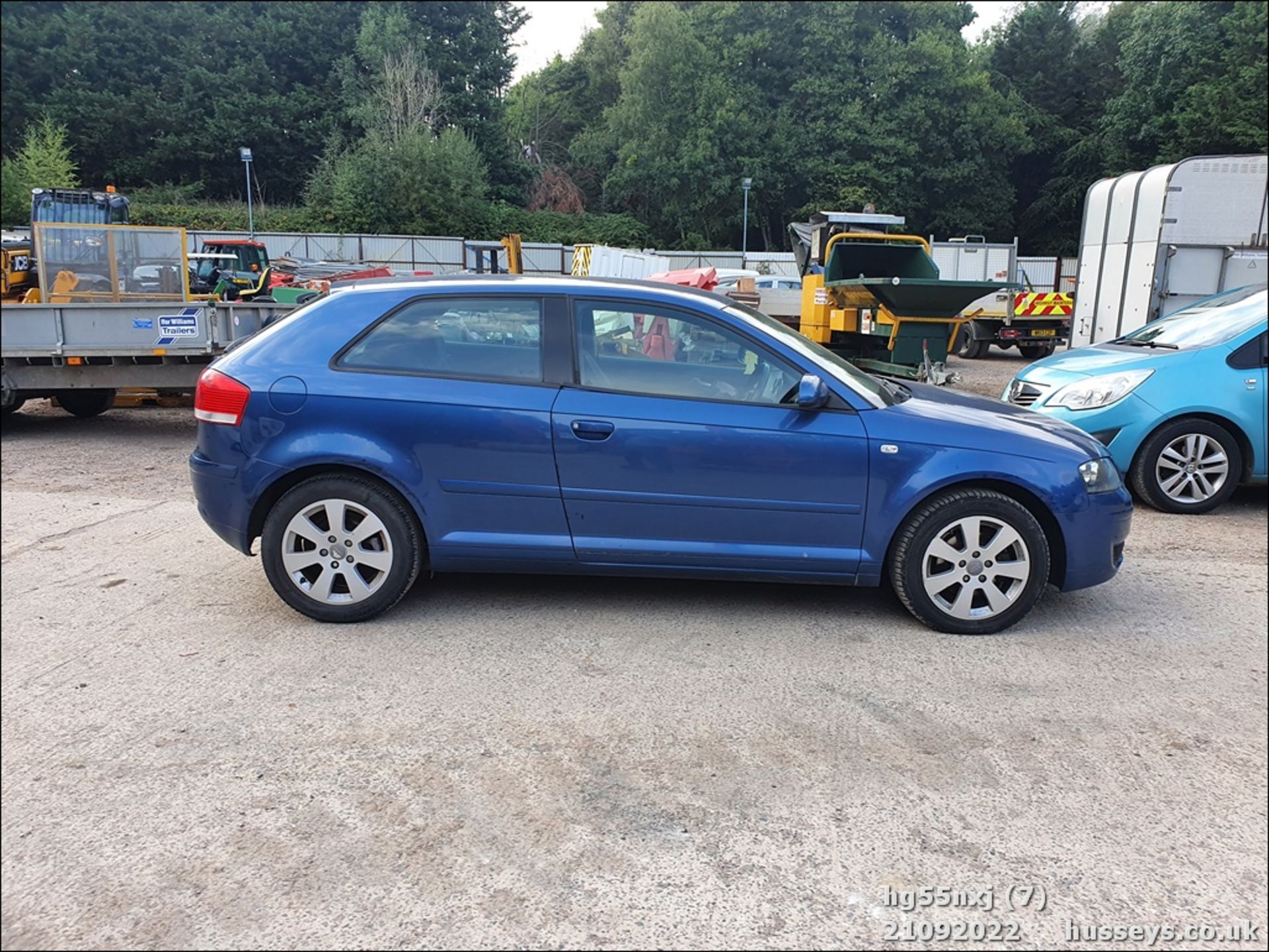 05/55 AUDI A3 SE TDI - 1896cc 3dr Hatchback (Blue, 182k) - Image 7 of 37