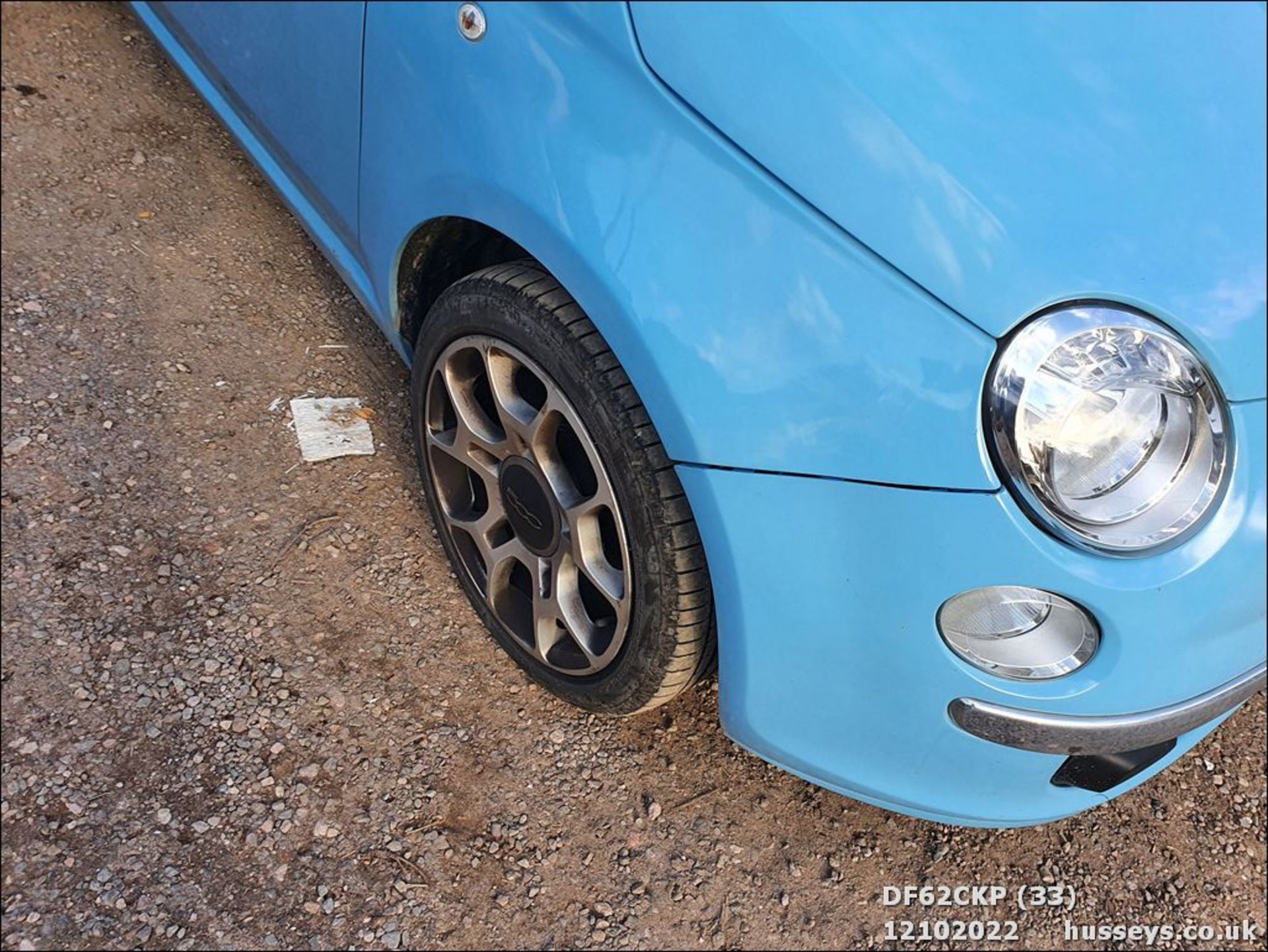 12/62 FIAT 500 LOUNGE RHD - 1242cc 3dr Hatchback (Blue, 62k) - Image 33 of 42