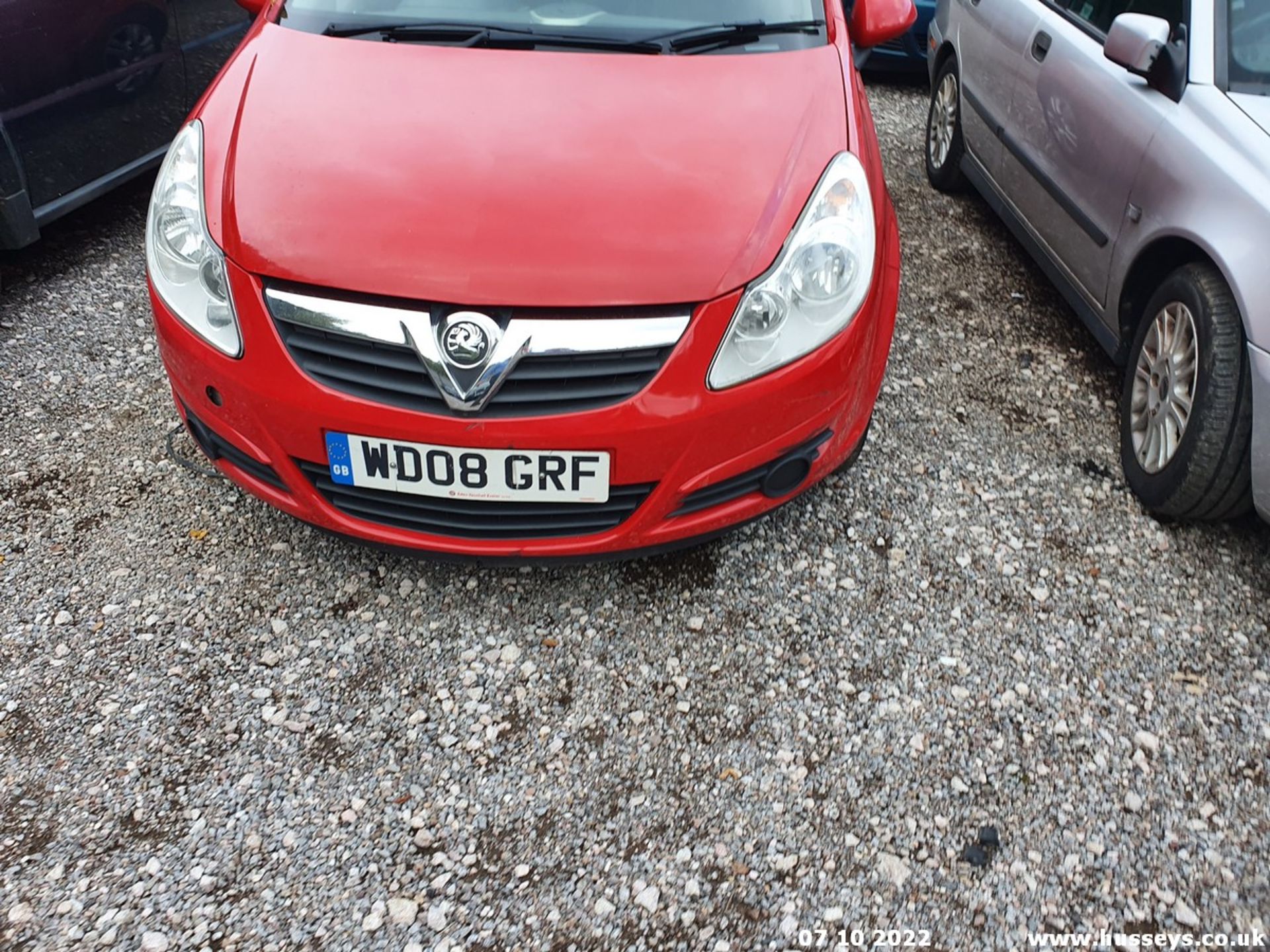 08/08 VAUXHALL CORSA BREEZE - 1229cc 5dr Hatchback (Red, 70k) - Image 22 of 27