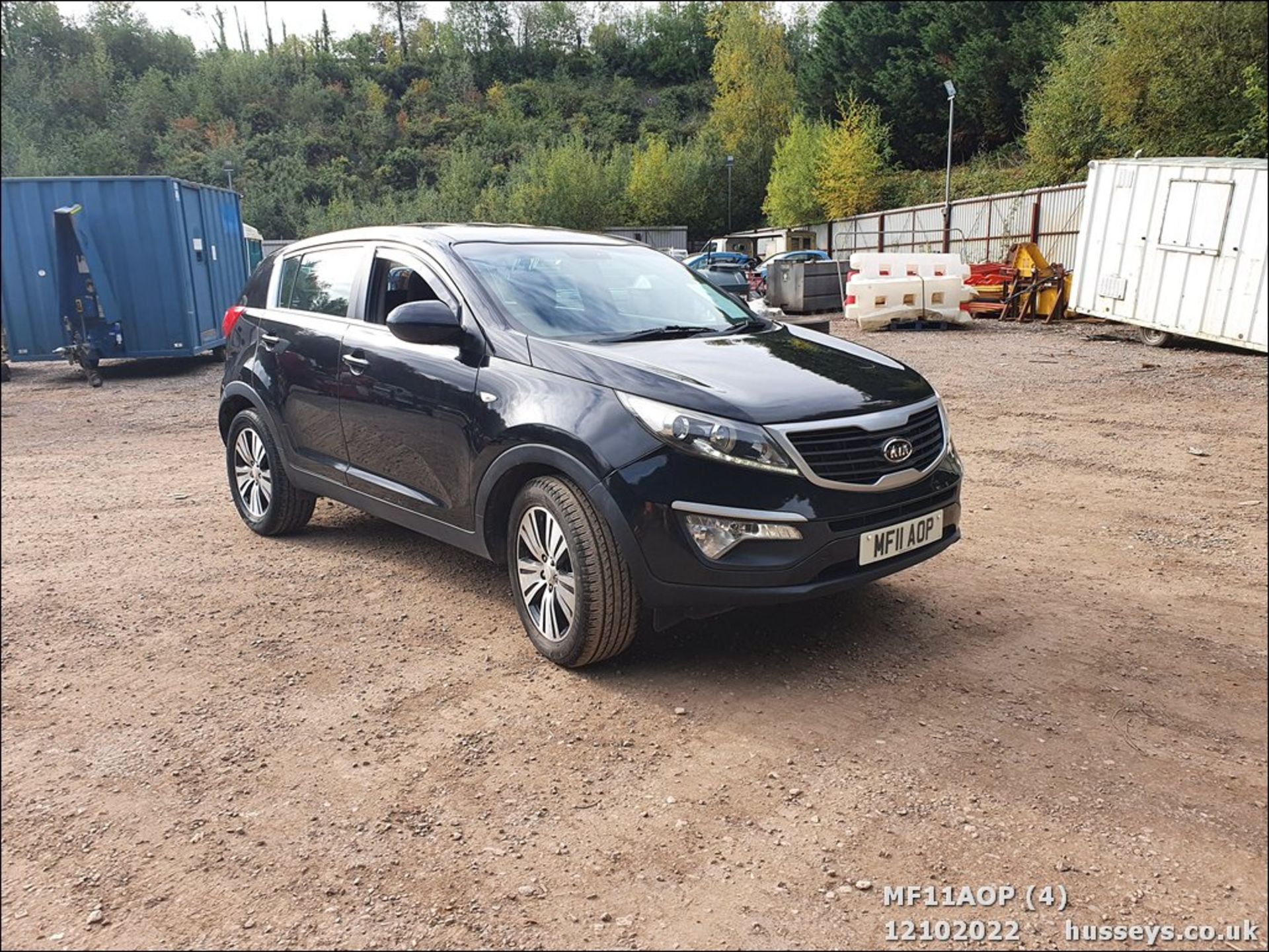 11/11 KIA SPORTAGE 1 CRDI - 1685cc 5dr Estate (Black, 135k) - Image 4 of 38