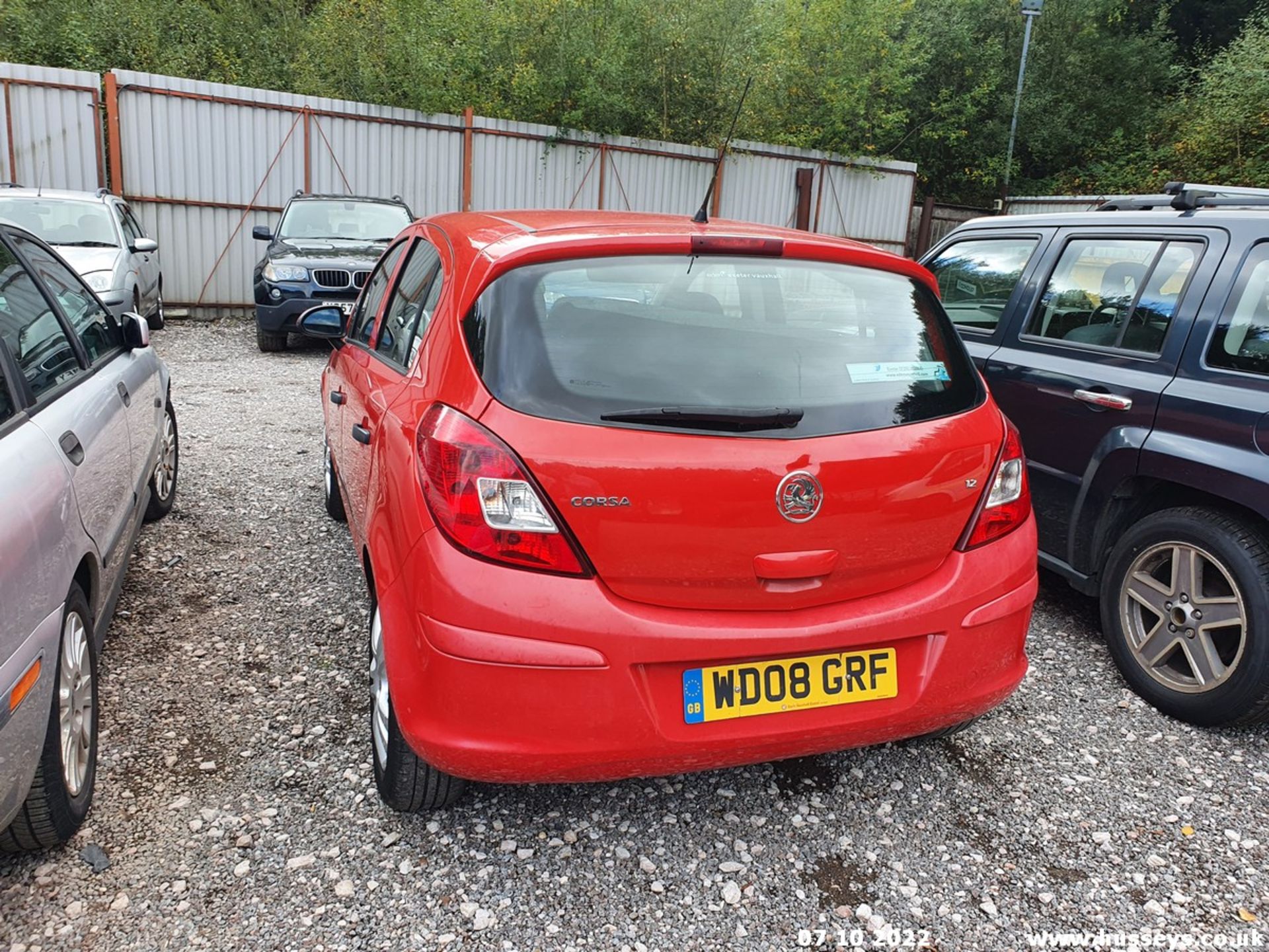 08/08 VAUXHALL CORSA BREEZE - 1229cc 5dr Hatchback (Red, 70k) - Image 27 of 27