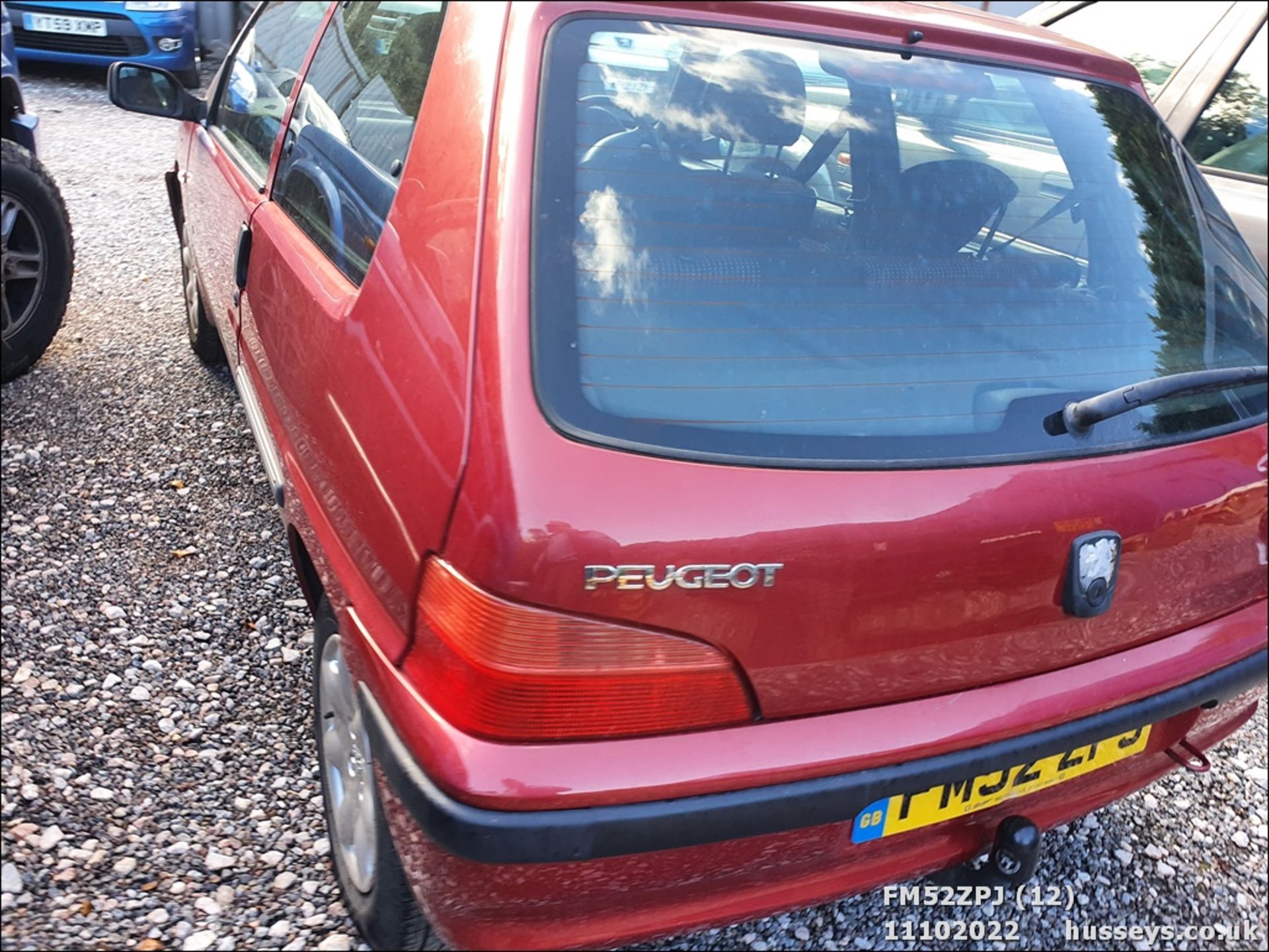 03/52 PEUGEOT 106 ZEN - 1124cc 3dr Hatchback (Red, 85k) - Image 12 of 18