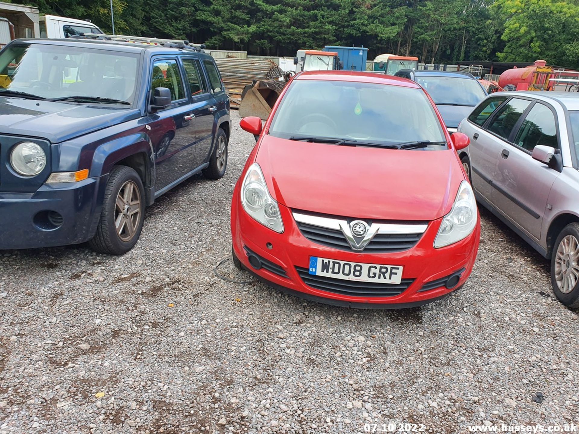 08/08 VAUXHALL CORSA BREEZE - 1229cc 5dr Hatchback (Red, 70k) - Image 6 of 27