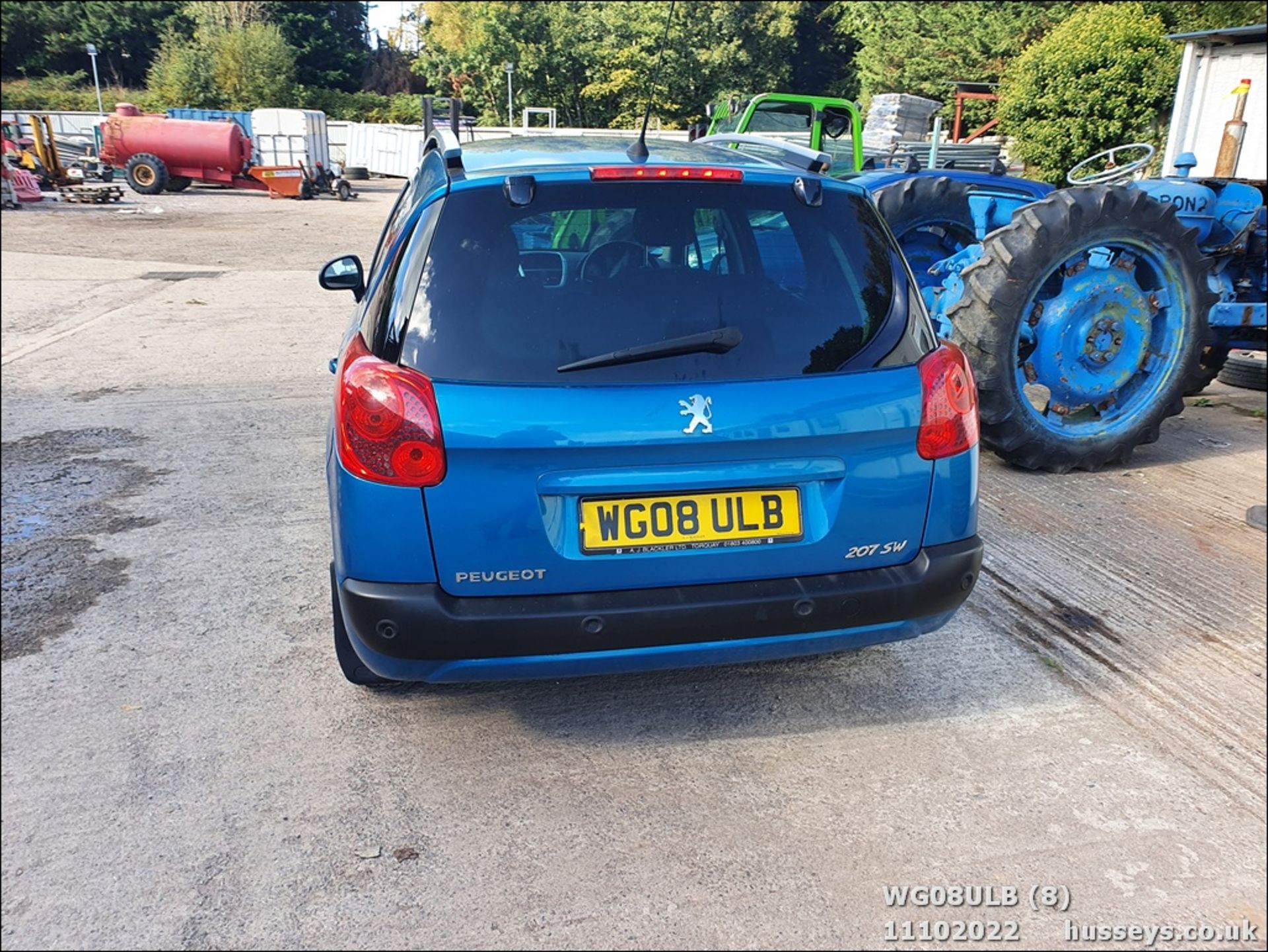 08/08 PEUGEOT 207 SPORT SW - 1598cc 5dr Estate (Blue, 91k) - Image 8 of 23