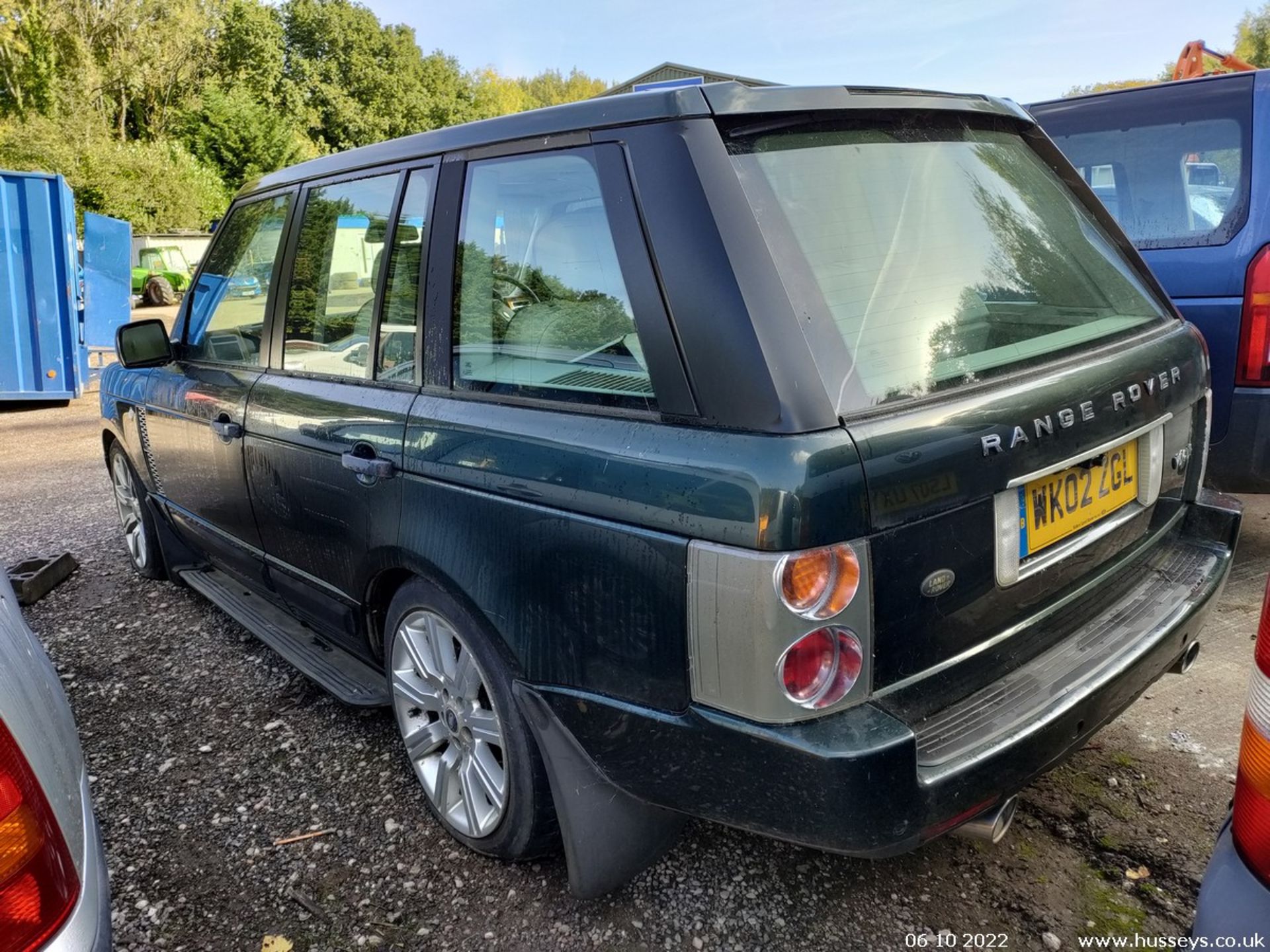 02/02 LAND ROVER RANGE ROVER VOGUE V8 AUTO - 4398cc 5dr Estate (Green) - Image 9 of 24