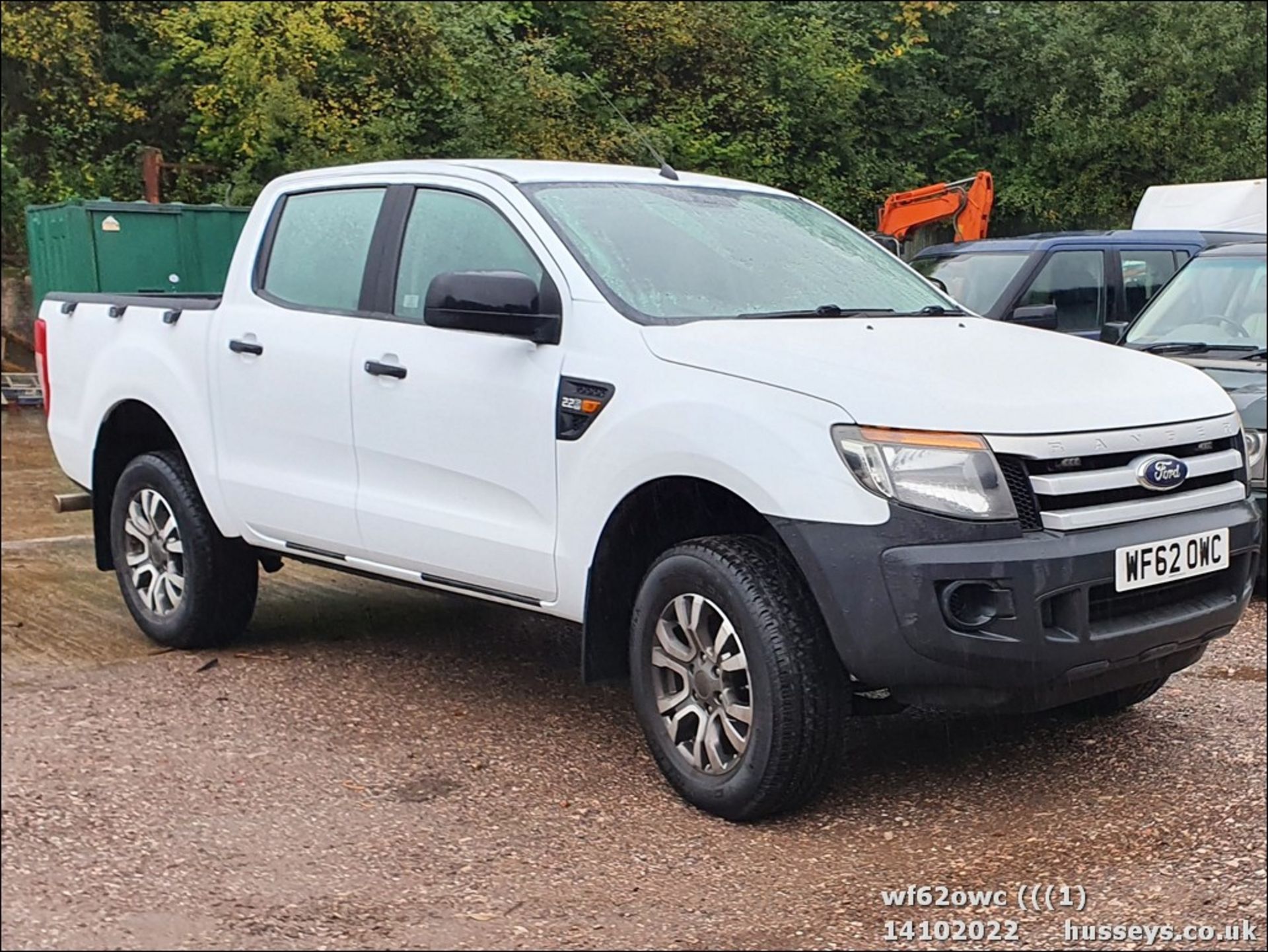 12/62 FORD RANGER XL 4X4 TDCI - 2198cc 4dr Pickup (White, 45k)