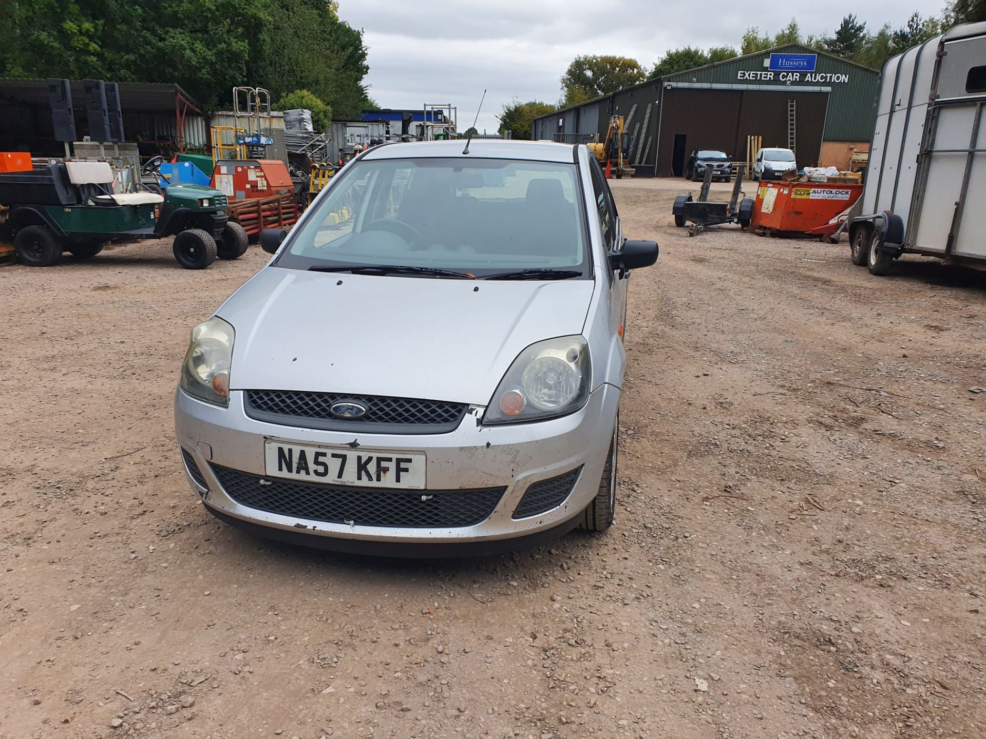 07/57 FORD FIESTA STYLE TDCI - 1399cc 5dr Hatchback (Silver) - Image 8 of 43