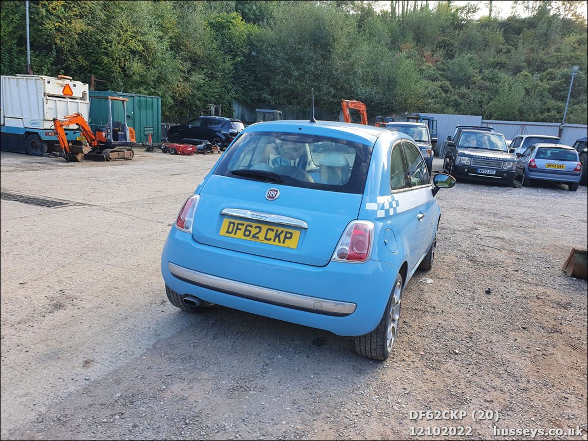 12/62 FIAT 500 LOUNGE RHD - 1242cc 3dr Hatchback (Blue, 62k) - Image 20 of 42