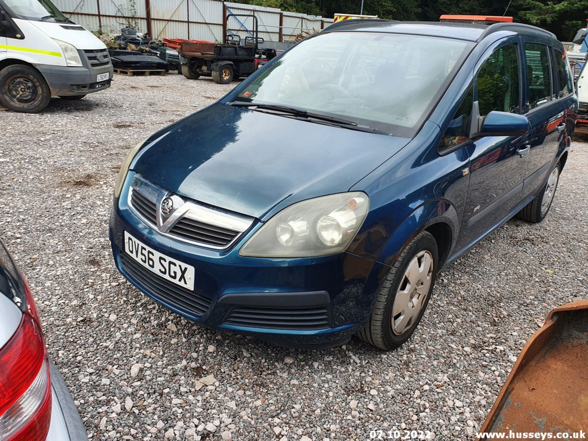 06/56 VAUXHALL ZAFIRA LIFE - 1598cc 5dr MPV (Turquoise, 104k) - Image 21 of 29