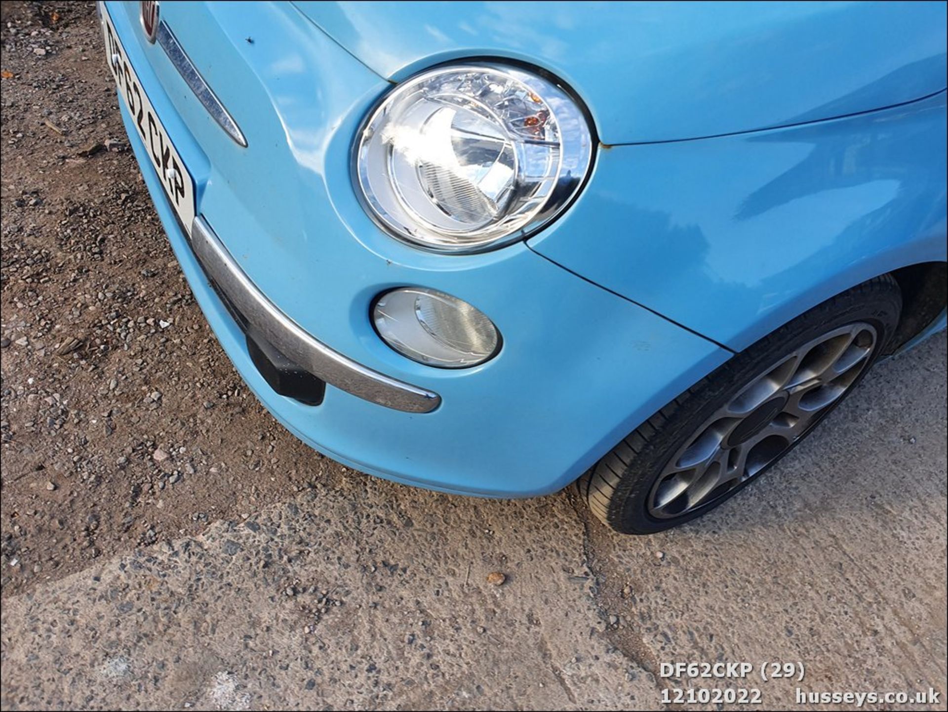 12/62 FIAT 500 LOUNGE RHD - 1242cc 3dr Hatchback (Blue, 62k) - Image 29 of 42