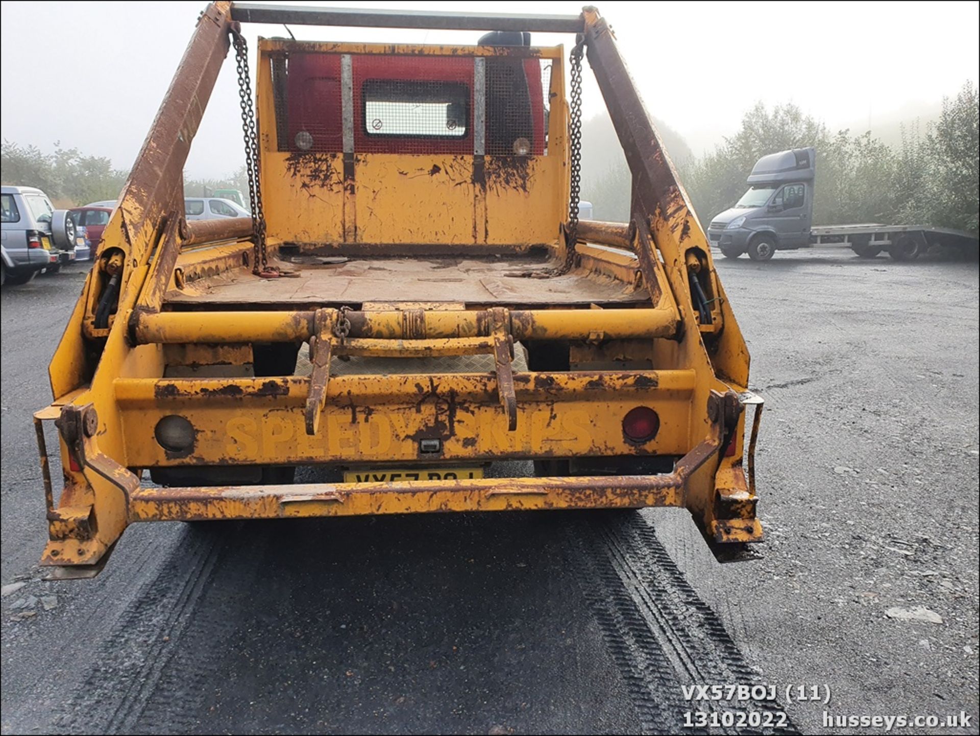 08/57 DAF TRUCKS LF - 4500cc SKIP LORRY 2dr (Red/yellow, 177k) - Image 11 of 25