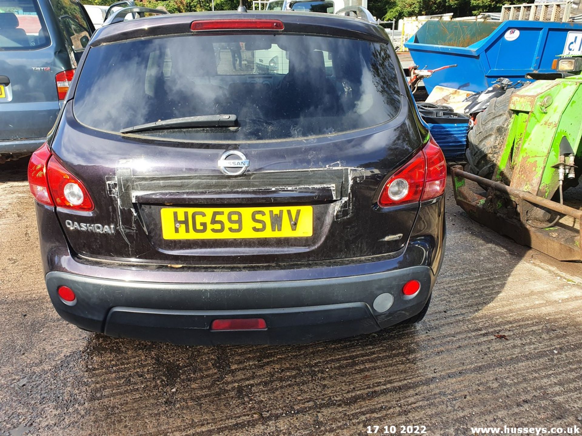 09/59 NISSAN QASHQAI N-TEC DCI - 1461cc 5dr Hatchback (Black, 117k) - Image 9 of 31