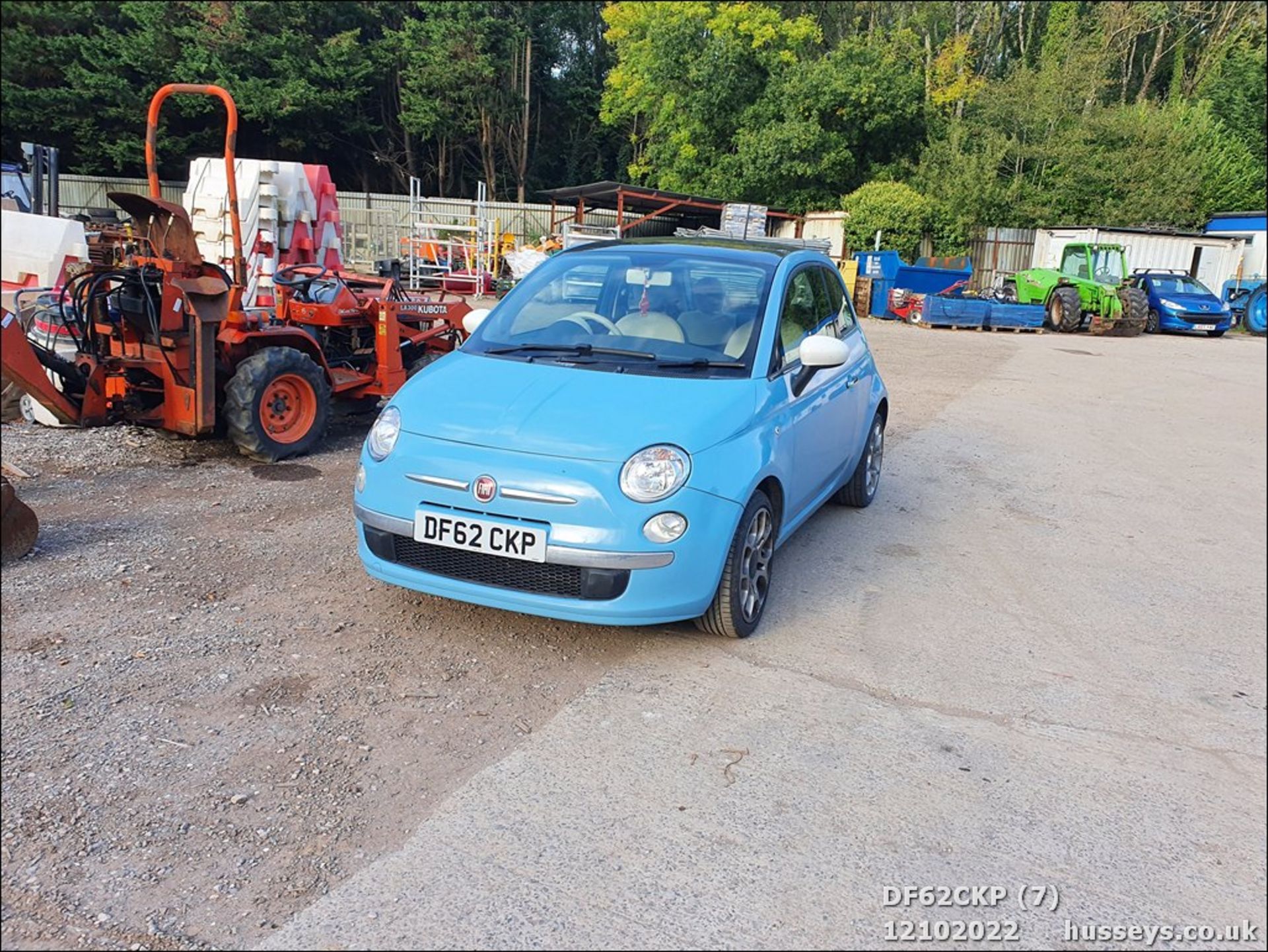 12/62 FIAT 500 LOUNGE RHD - 1242cc 3dr Hatchback (Blue, 62k) - Image 7 of 42