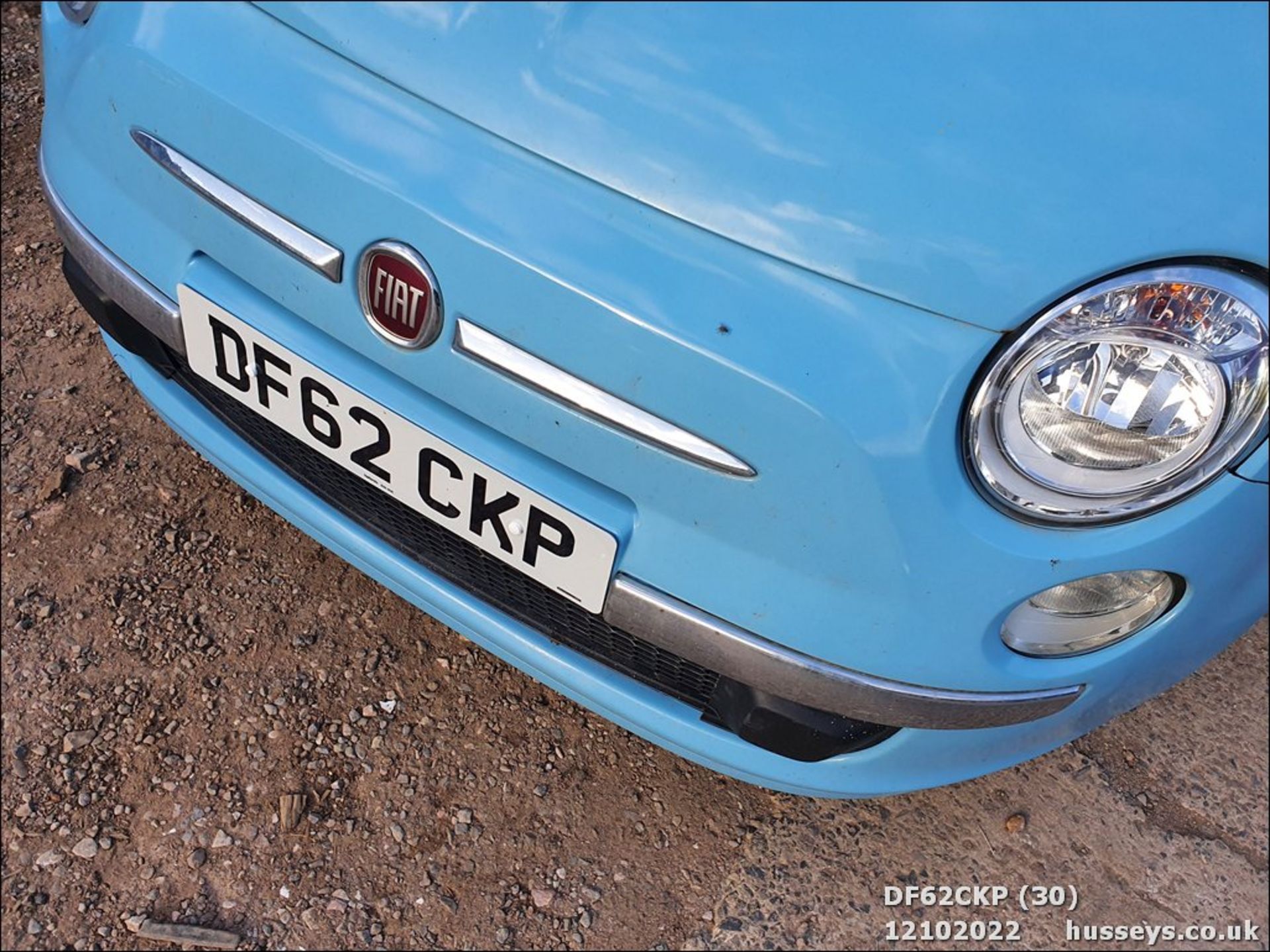 12/62 FIAT 500 LOUNGE RHD - 1242cc 3dr Hatchback (Blue, 62k) - Image 30 of 42