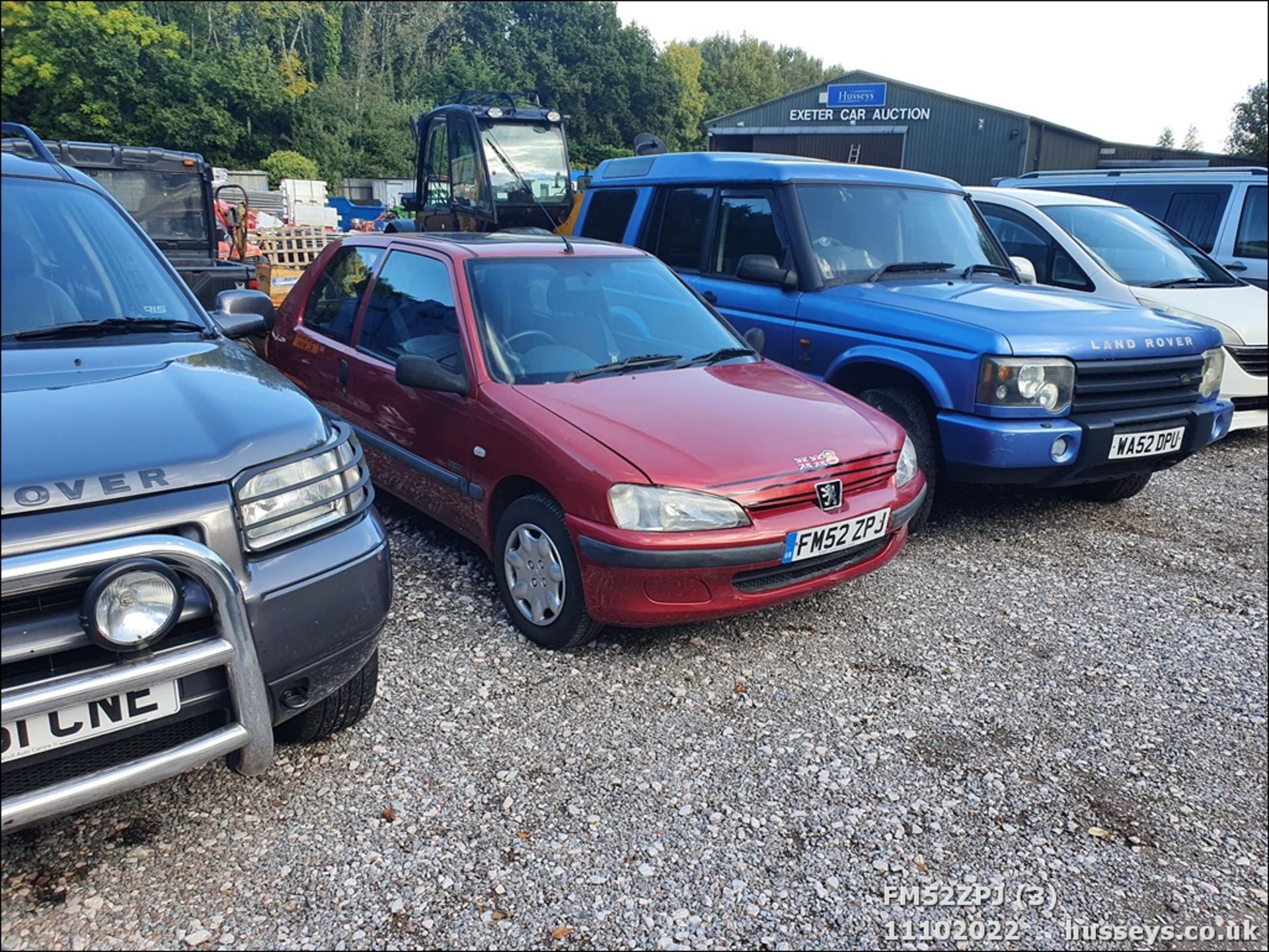 03/52 PEUGEOT 106 ZEN - 1124cc 3dr Hatchback (Red, 85k) - Image 3 of 18