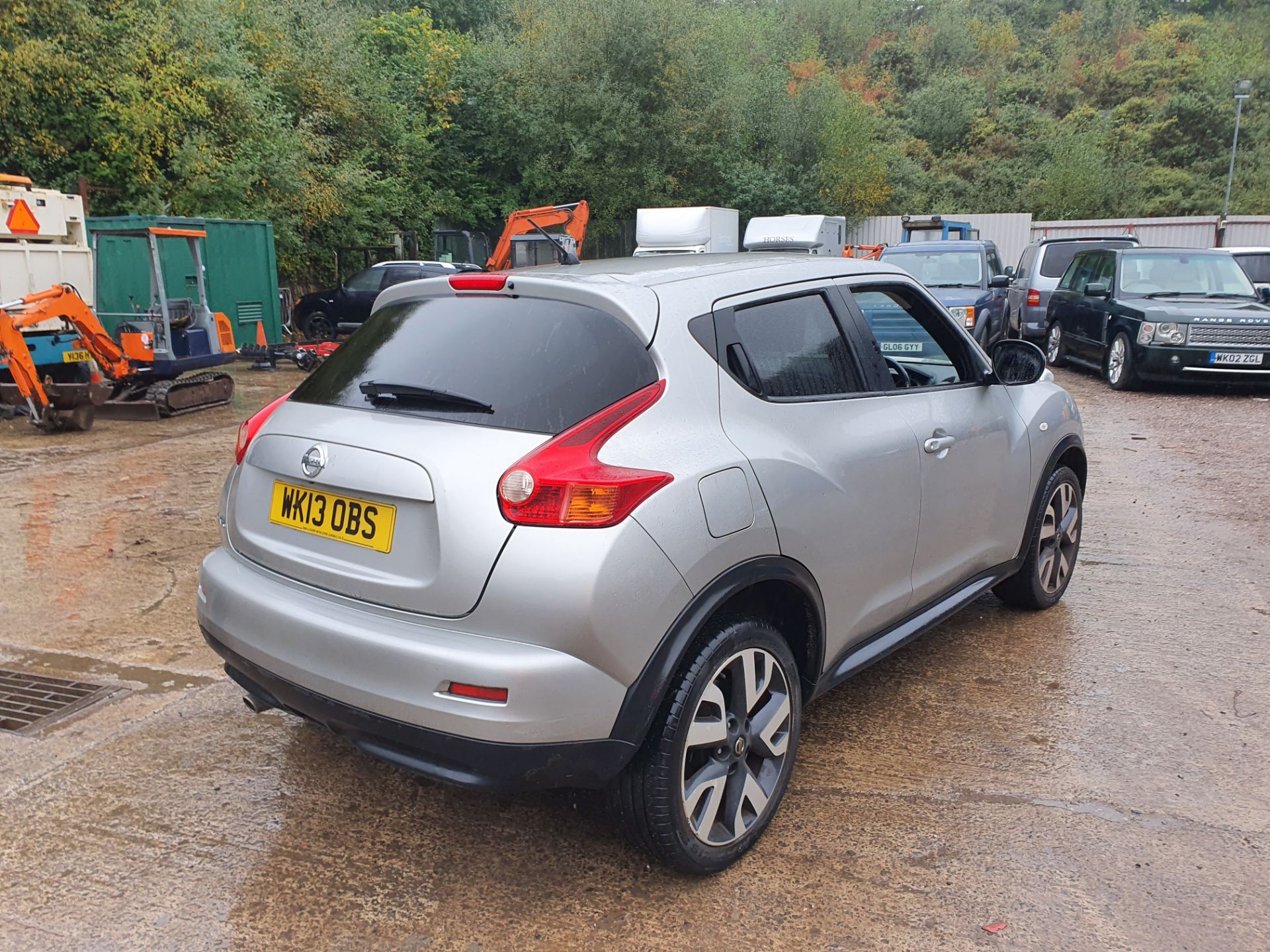 13/13 NISSAN JUKE ACENTA PREMIUM CVT - 1598cc 5dr Hatchback (Silver, 66k) - Image 24 of 42