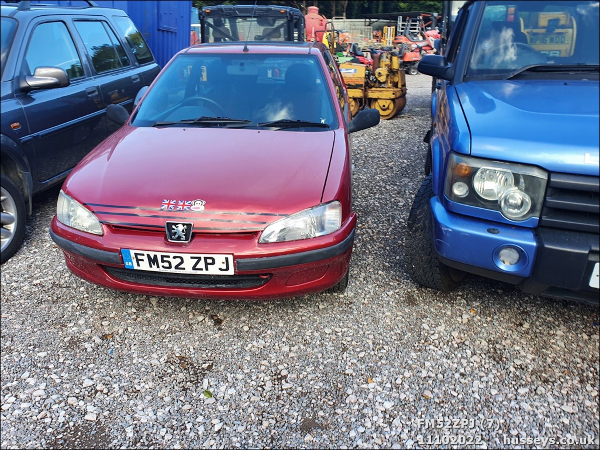 03/52 PEUGEOT 106 ZEN - 1124cc 3dr Hatchback (Red, 85k) - Image 7 of 18