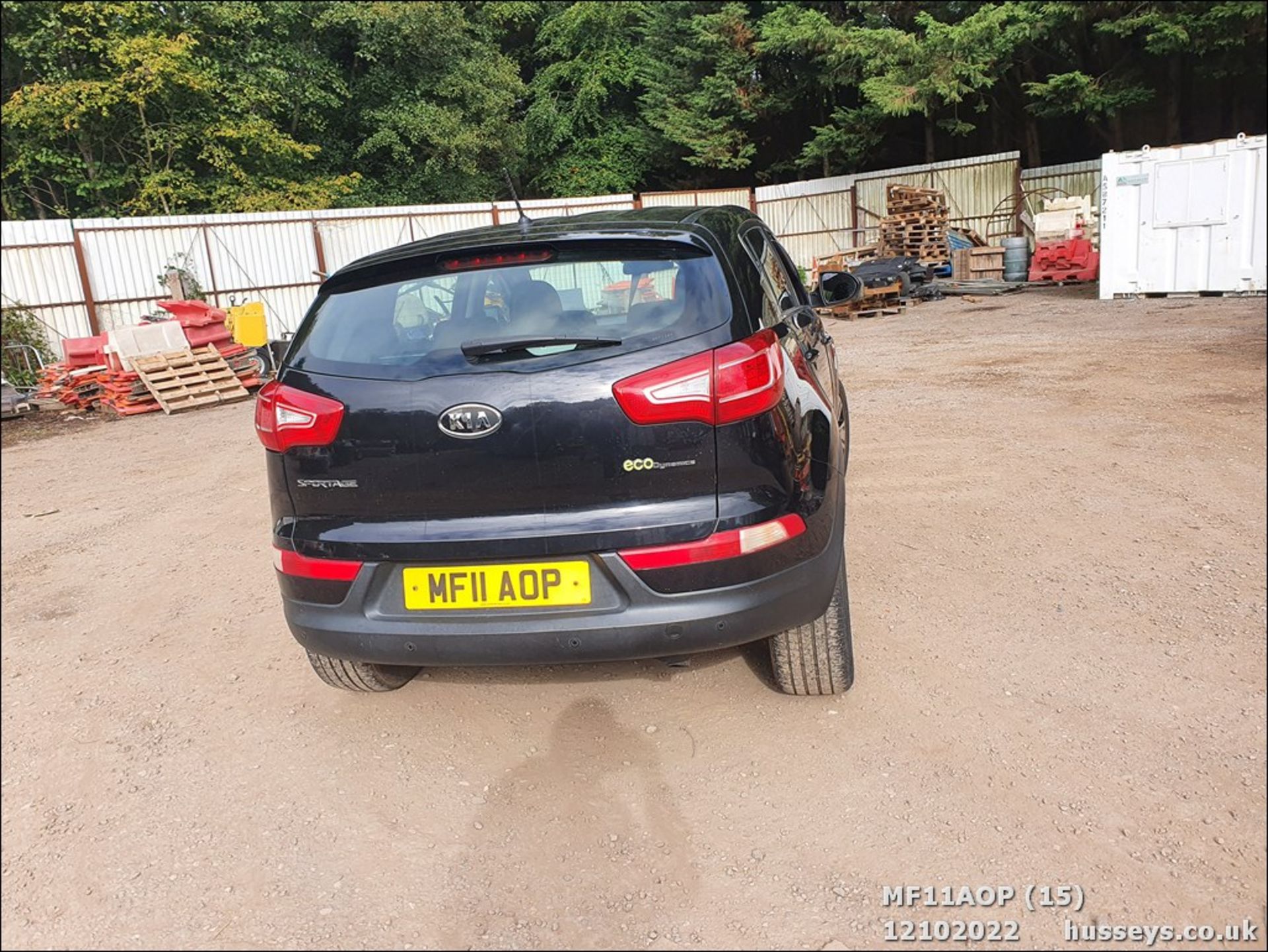 11/11 KIA SPORTAGE 1 CRDI - 1685cc 5dr Estate (Black, 135k) - Image 15 of 38