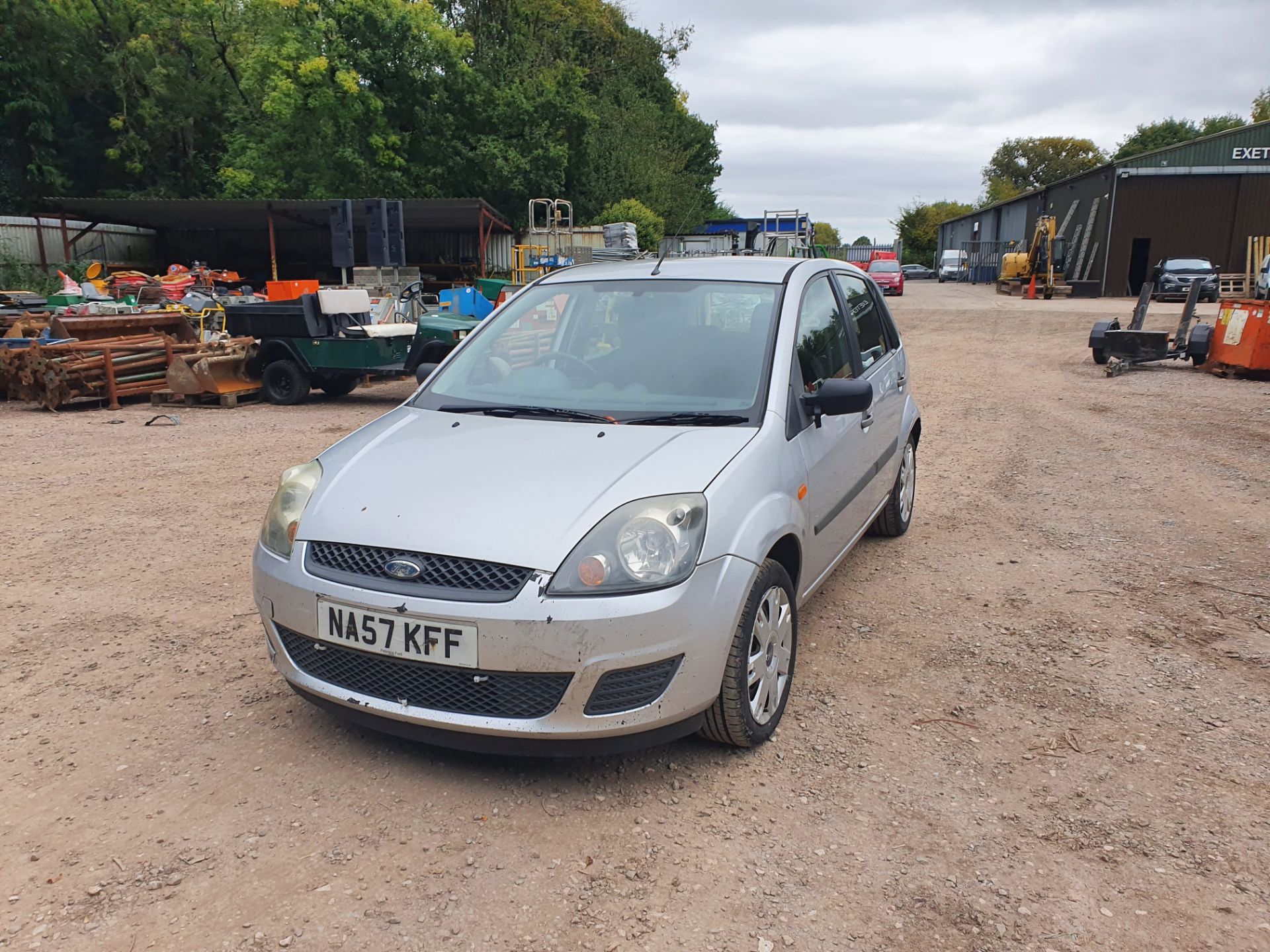 07/57 FORD FIESTA STYLE TDCI - 1399cc 5dr Hatchback (Silver) - Image 9 of 43