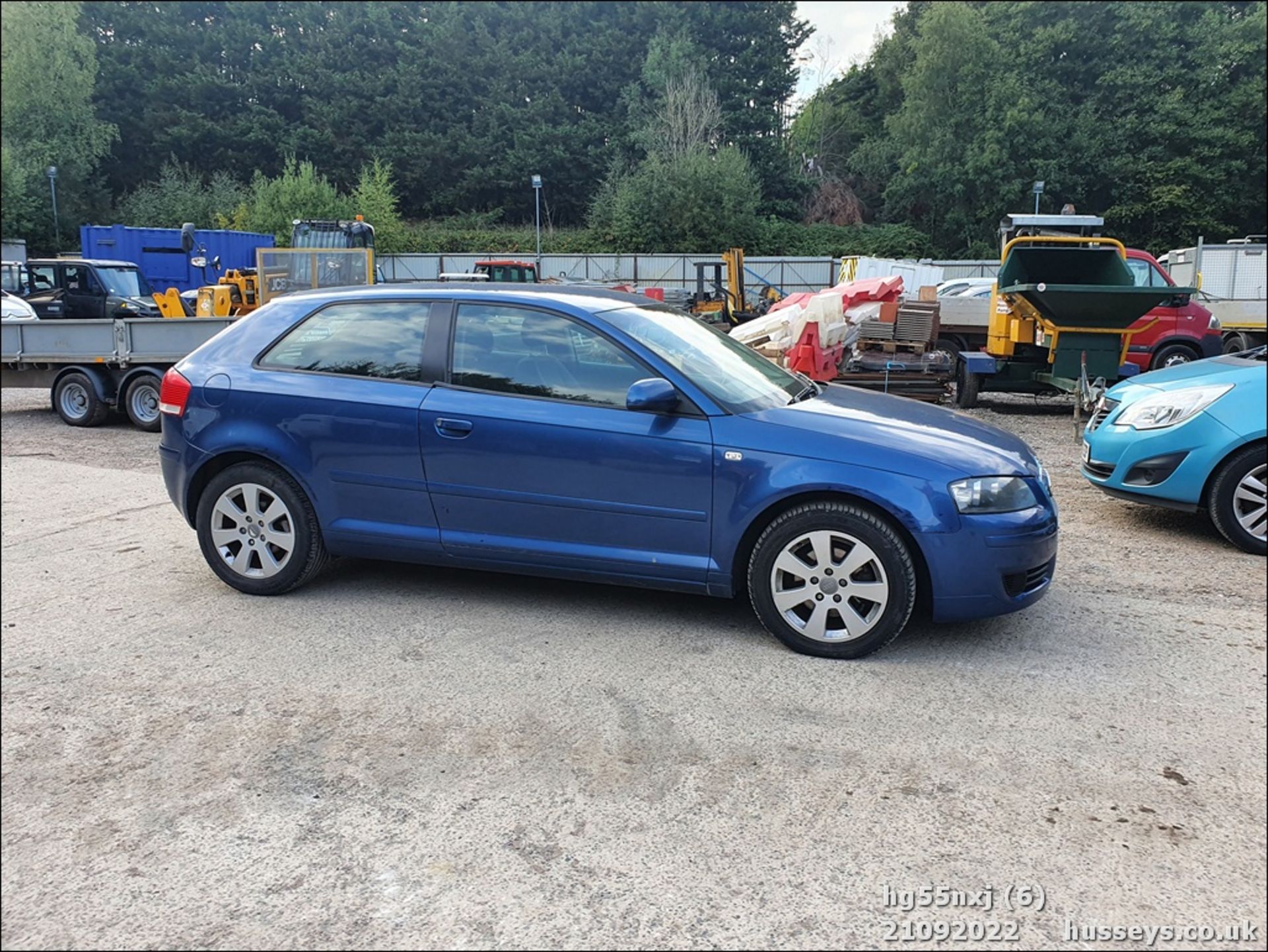 05/55 AUDI A3 SE TDI - 1896cc 3dr Hatchback (Blue, 182k) - Image 6 of 37