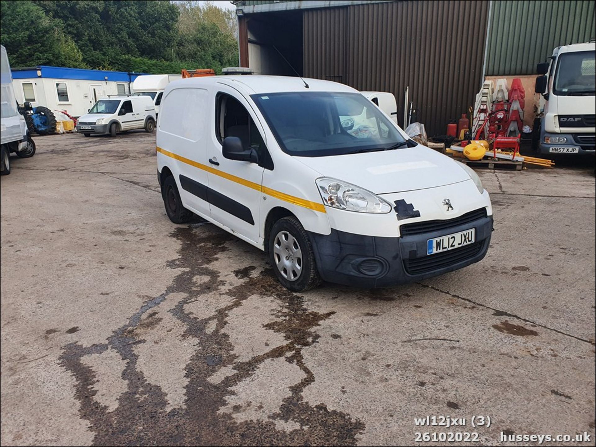 12/12 PEUGEOT PARTNER 850 SE L1 HDI - 1560cc 5dr Van (White, 103k) - Image 3 of 30