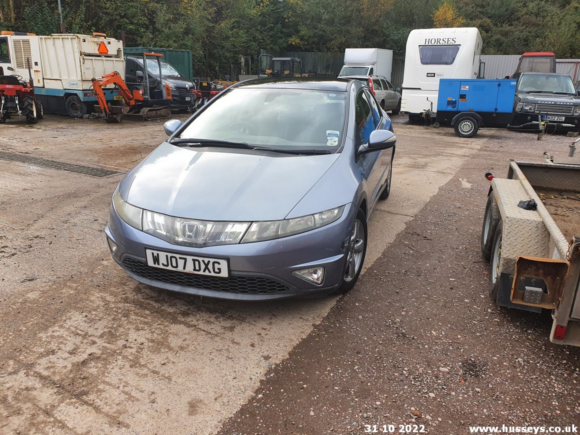 07/07 HONDA CIVIC ES I-CTDI - 2204cc 5dr Hatchback (Blue, 244k) - Image 14 of 32