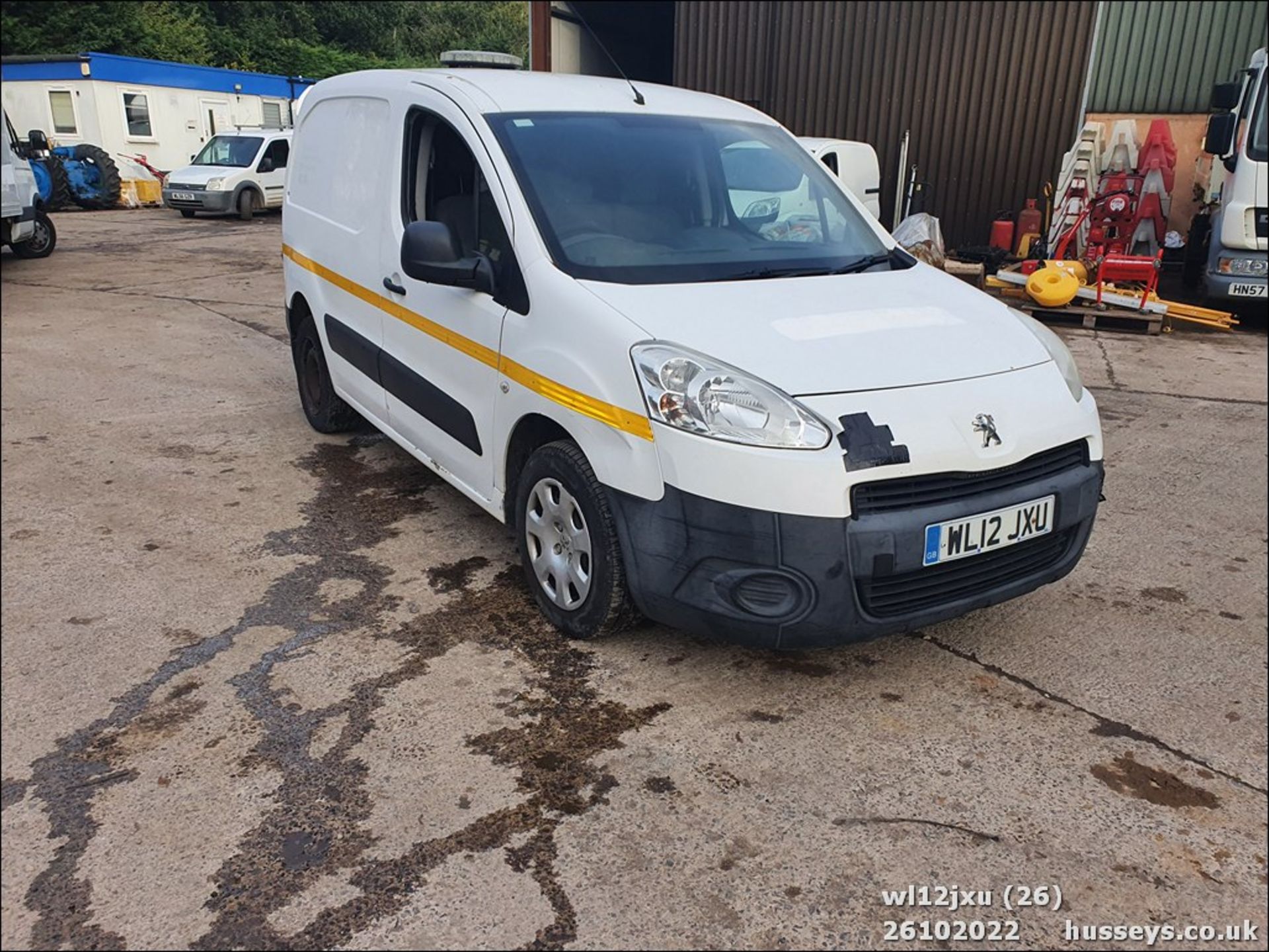 12/12 PEUGEOT PARTNER 850 SE L1 HDI - 1560cc 5dr Van (White, 103k) - Image 26 of 30