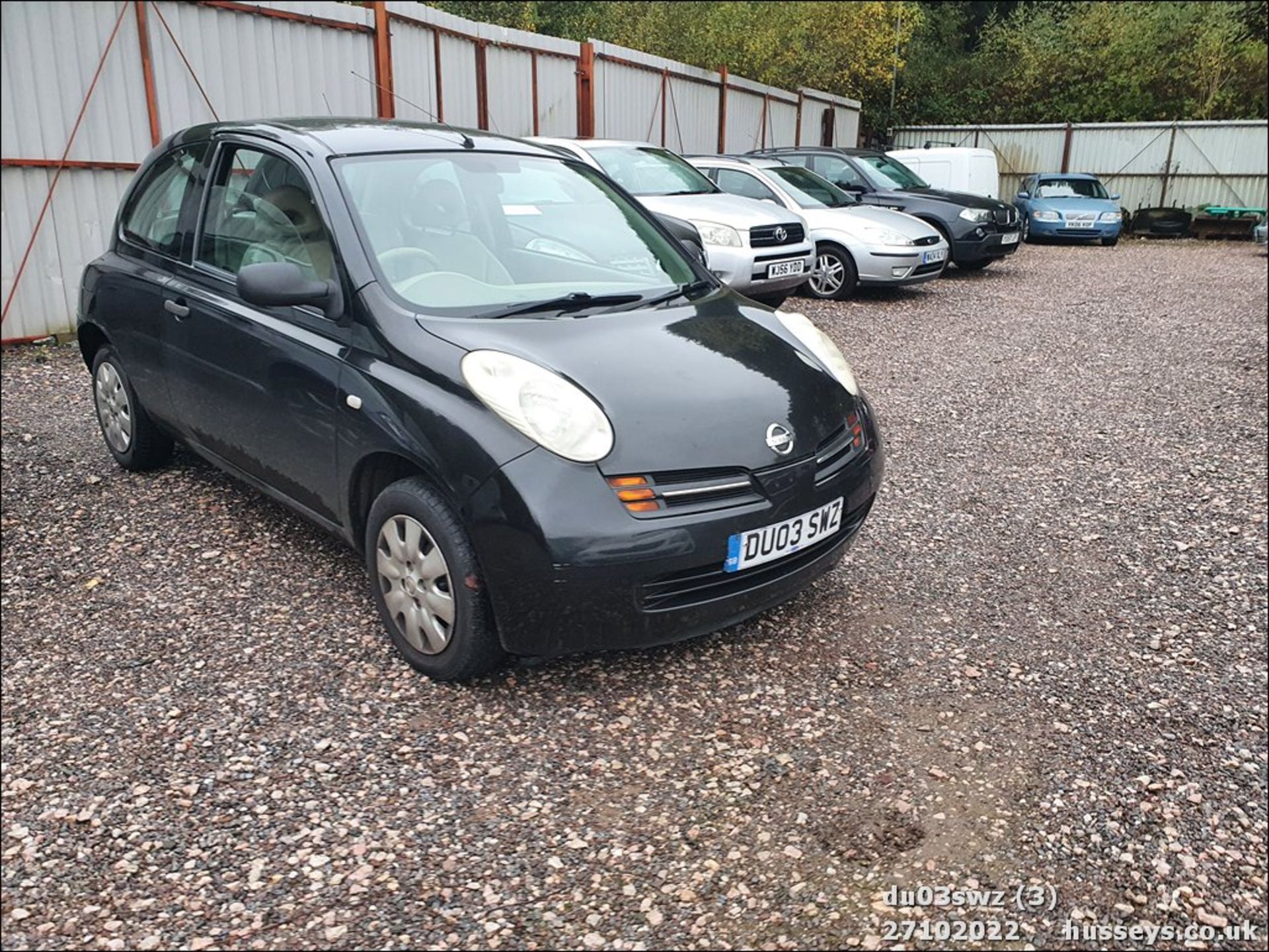 03/03 NISSAN MICRA S - 1240cc 3dr Hatchback (Black, 85k) - Image 4 of 26