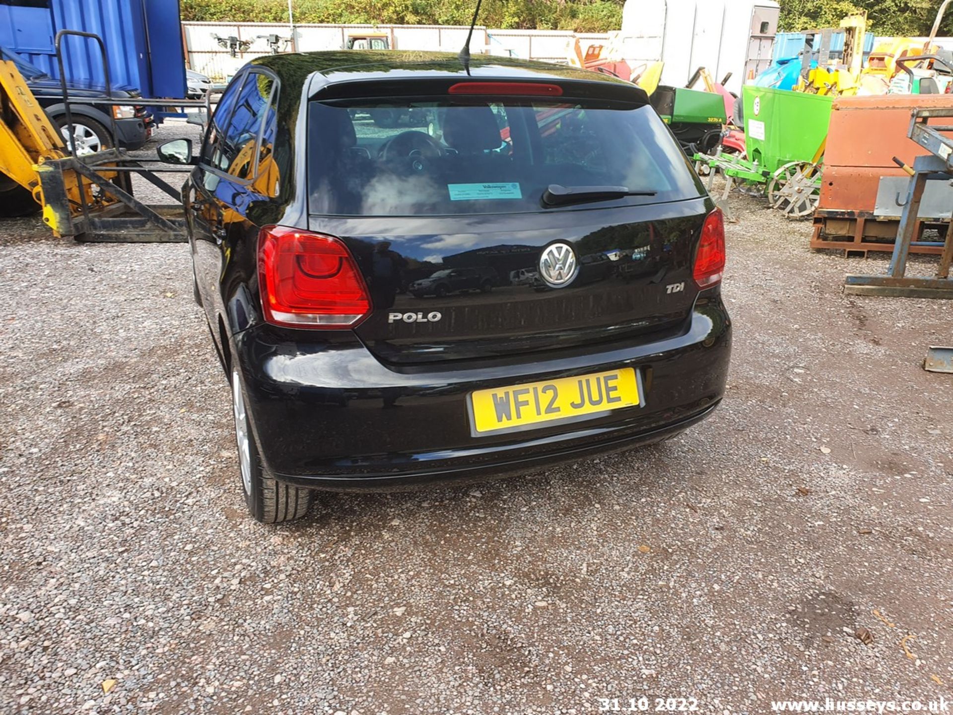 12/12 VOLKSWAGEN POLO MATCH TDI - 1199cc 5dr Hatchback (Black, 152k) - Image 20 of 26