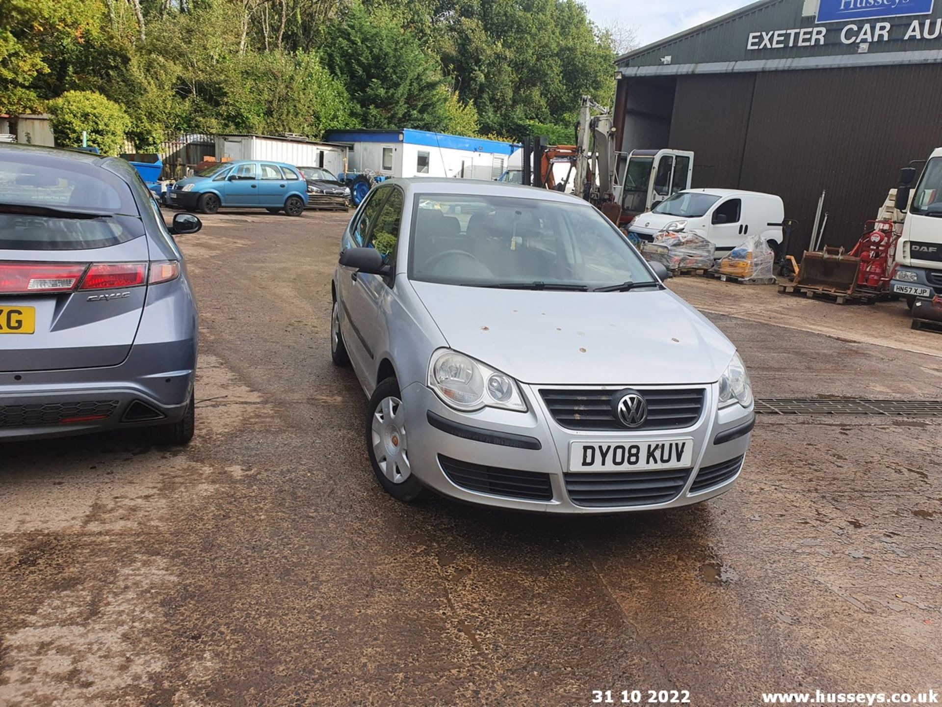 08/08 VOLKSWAGEN POLO E 60 - 1198cc 5dr Hatchback (Silver) - Image 8 of 24