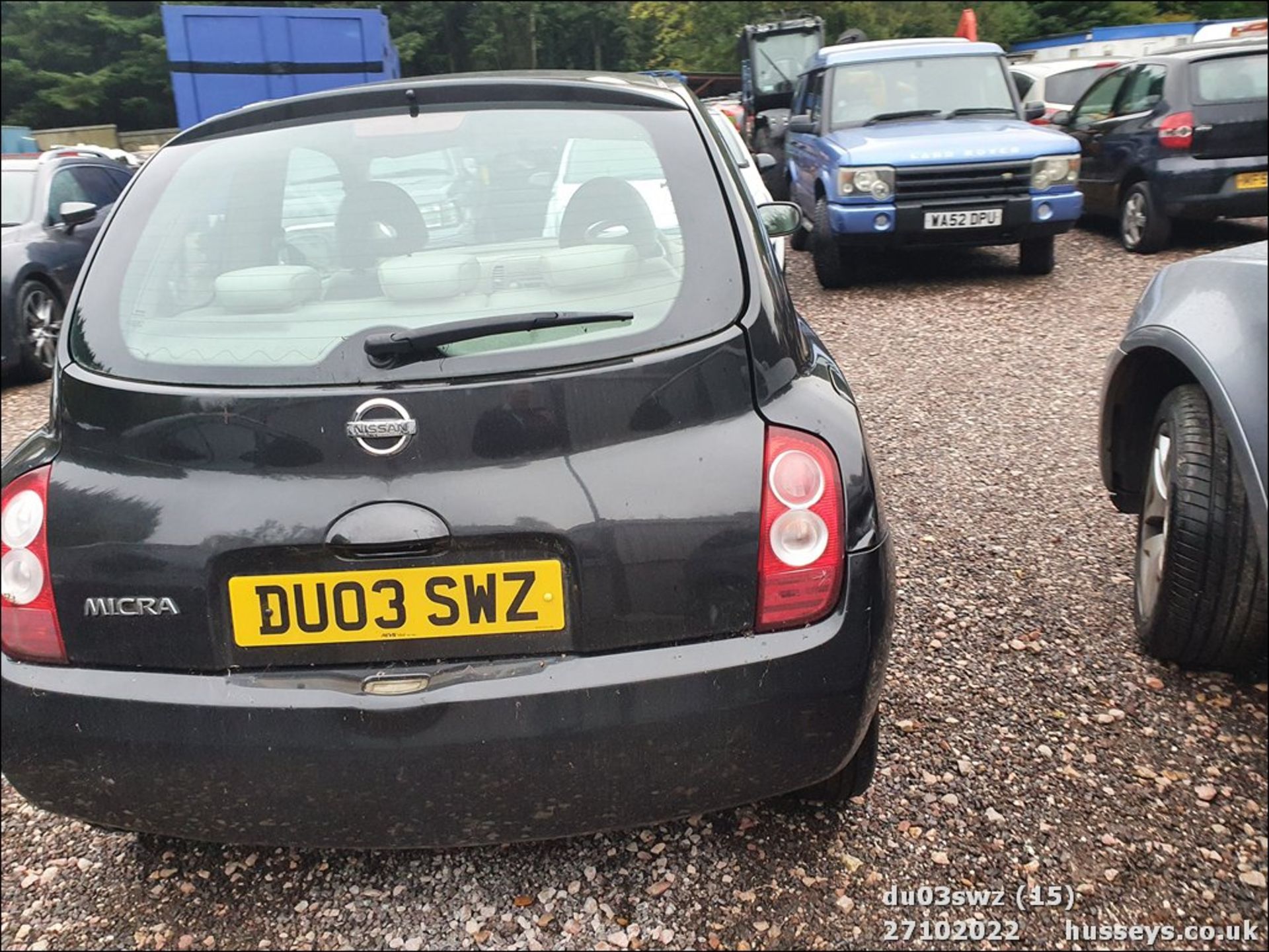 03/03 NISSAN MICRA S - 1240cc 3dr Hatchback (Black, 85k) - Image 15 of 26