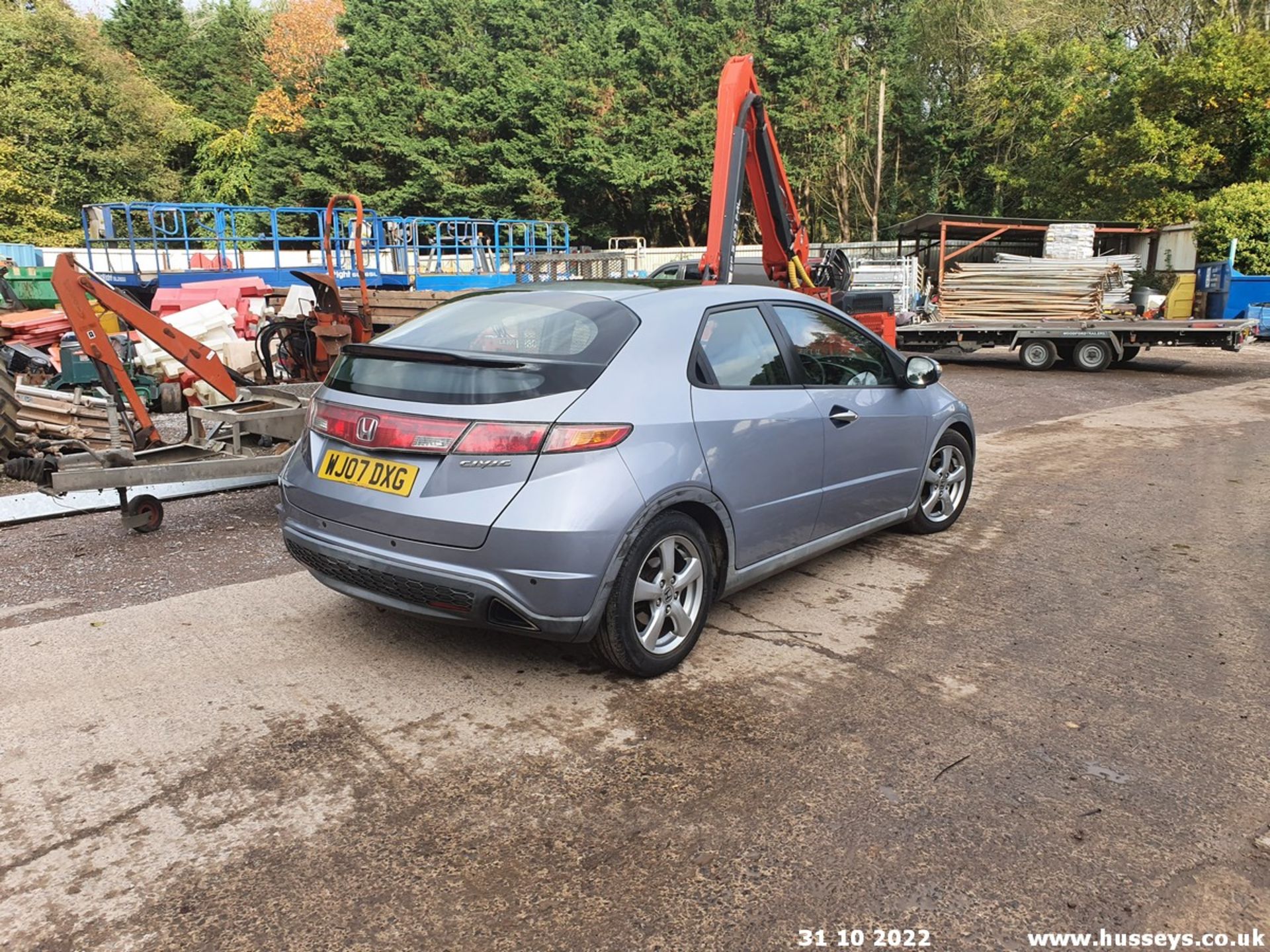 07/07 HONDA CIVIC ES I-CTDI - 2204cc 5dr Hatchback (Blue, 244k) - Image 3 of 32