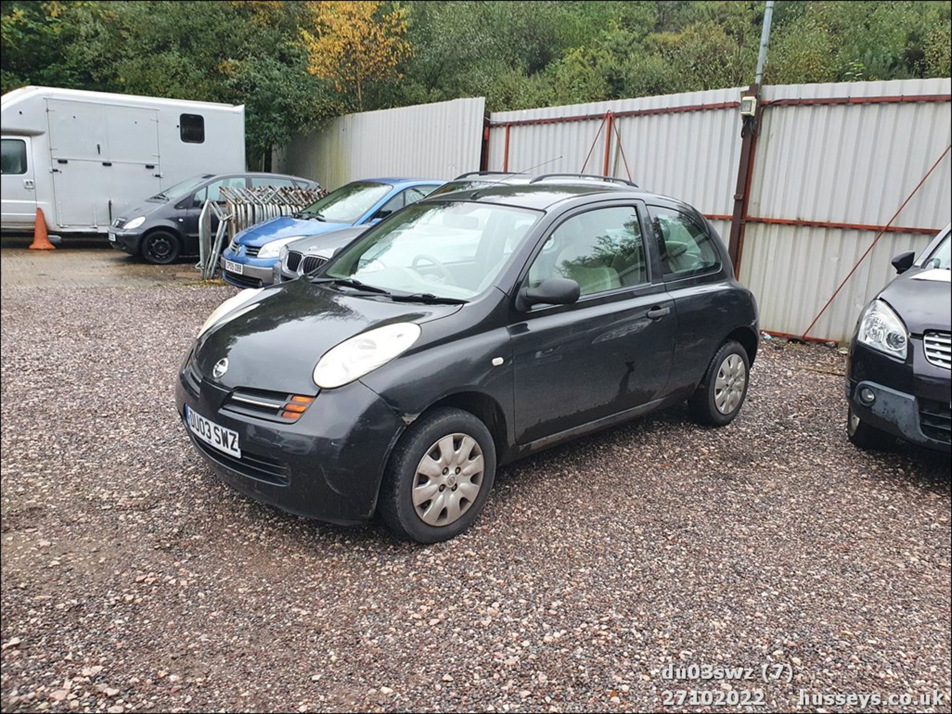 03/03 NISSAN MICRA S - 1240cc 3dr Hatchback (Black, 85k) - Image 7 of 26