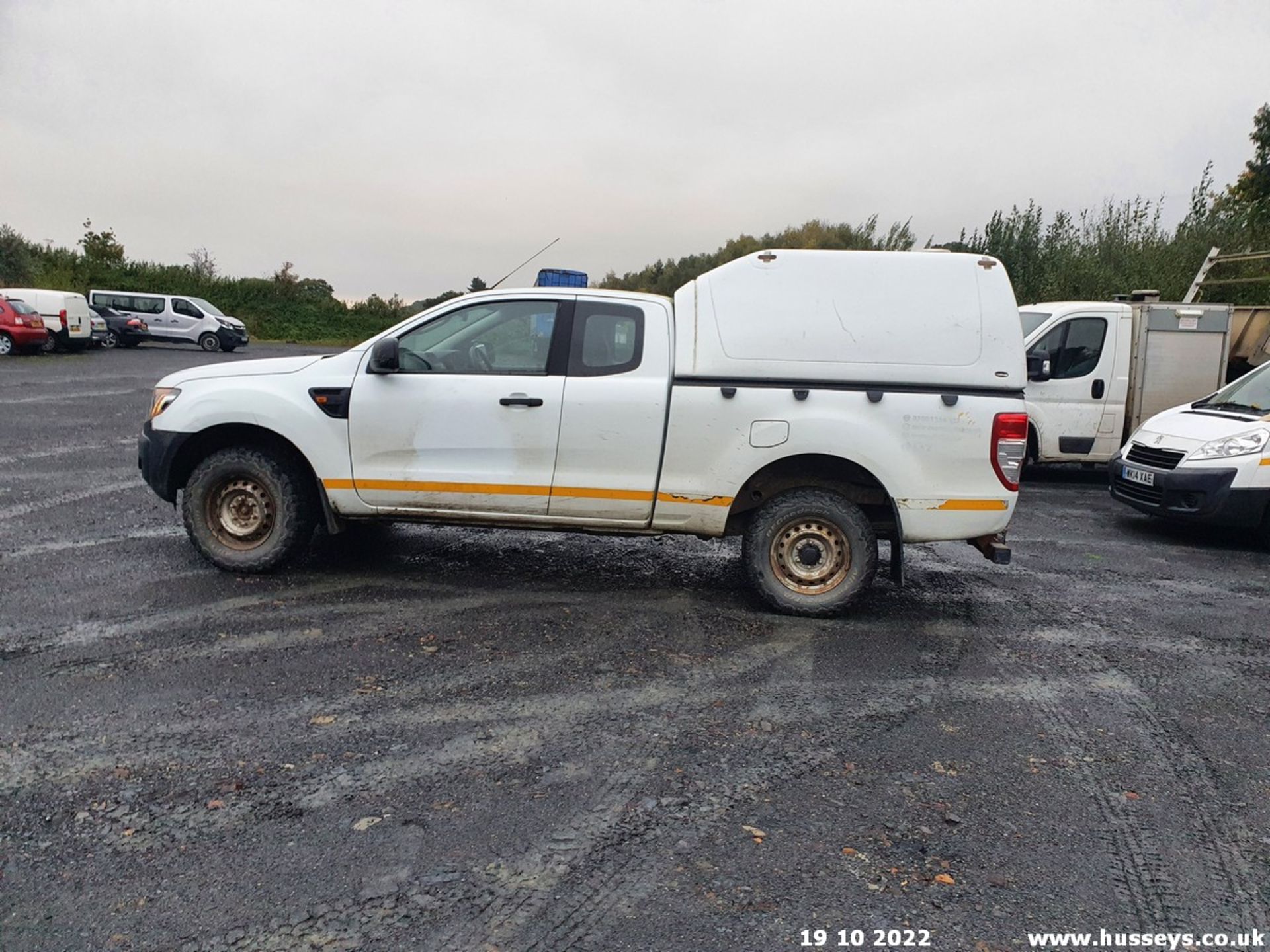 13/63 FORD RANGER XL 4X4 TDCI - 2198cc 3dr Pickup (White, 162k) - Image 14 of 46