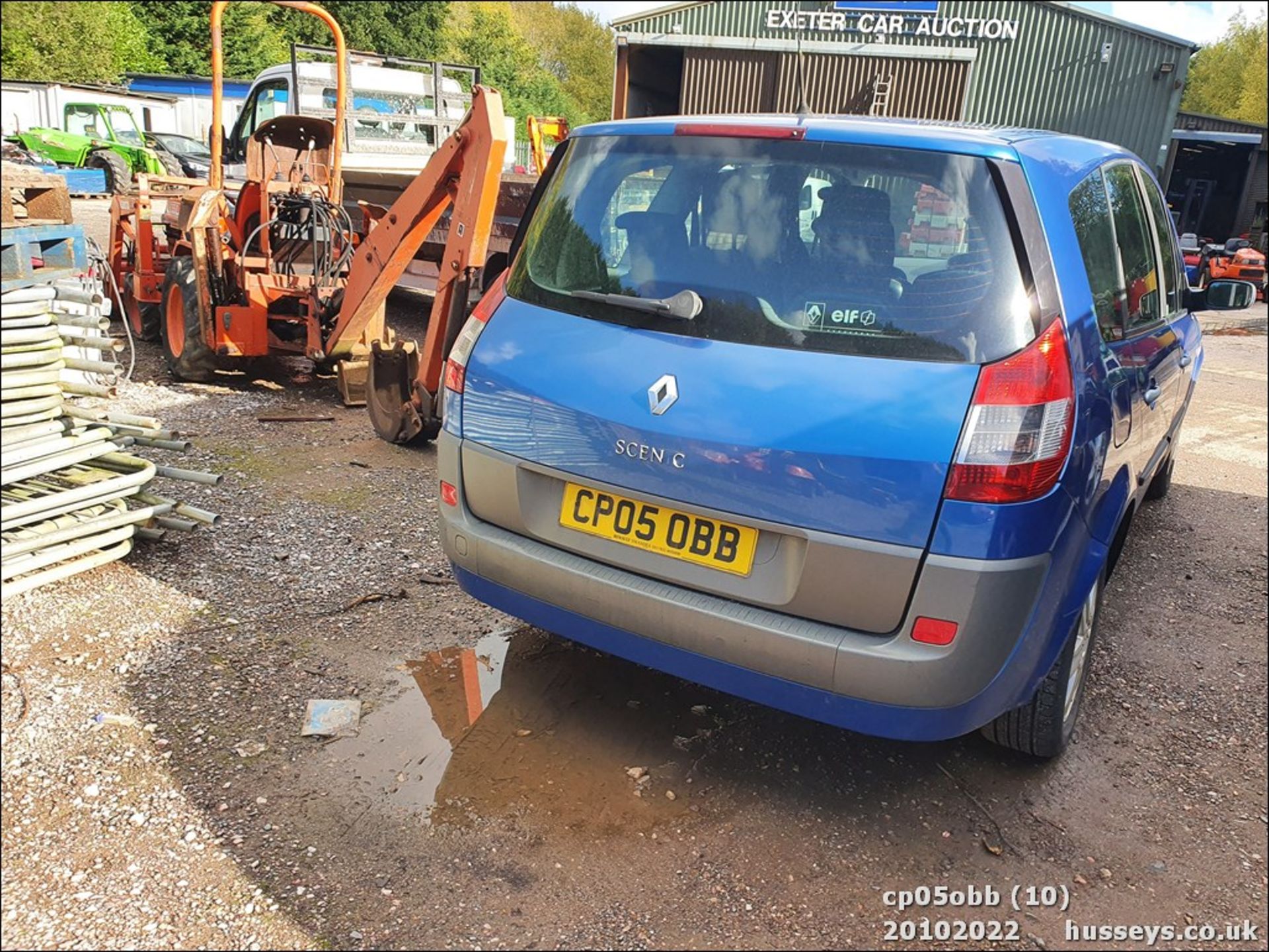 05/05 RENAULT GR SCENIC D-MIQUE VVT 16V - 1998cc 5dr MPV (Blue) - Image 10 of 25